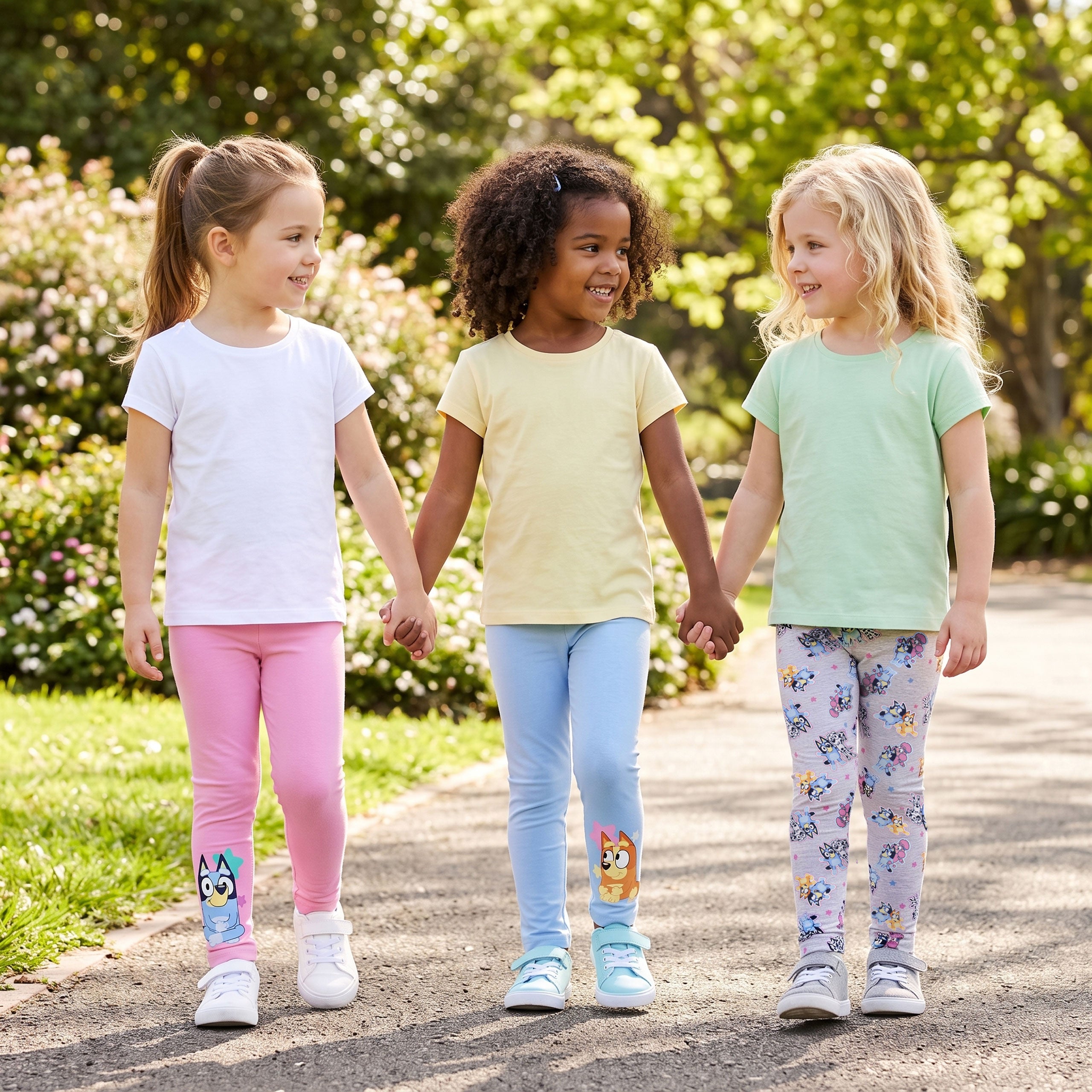 Bluey And Bingo 3 Pack Leggings