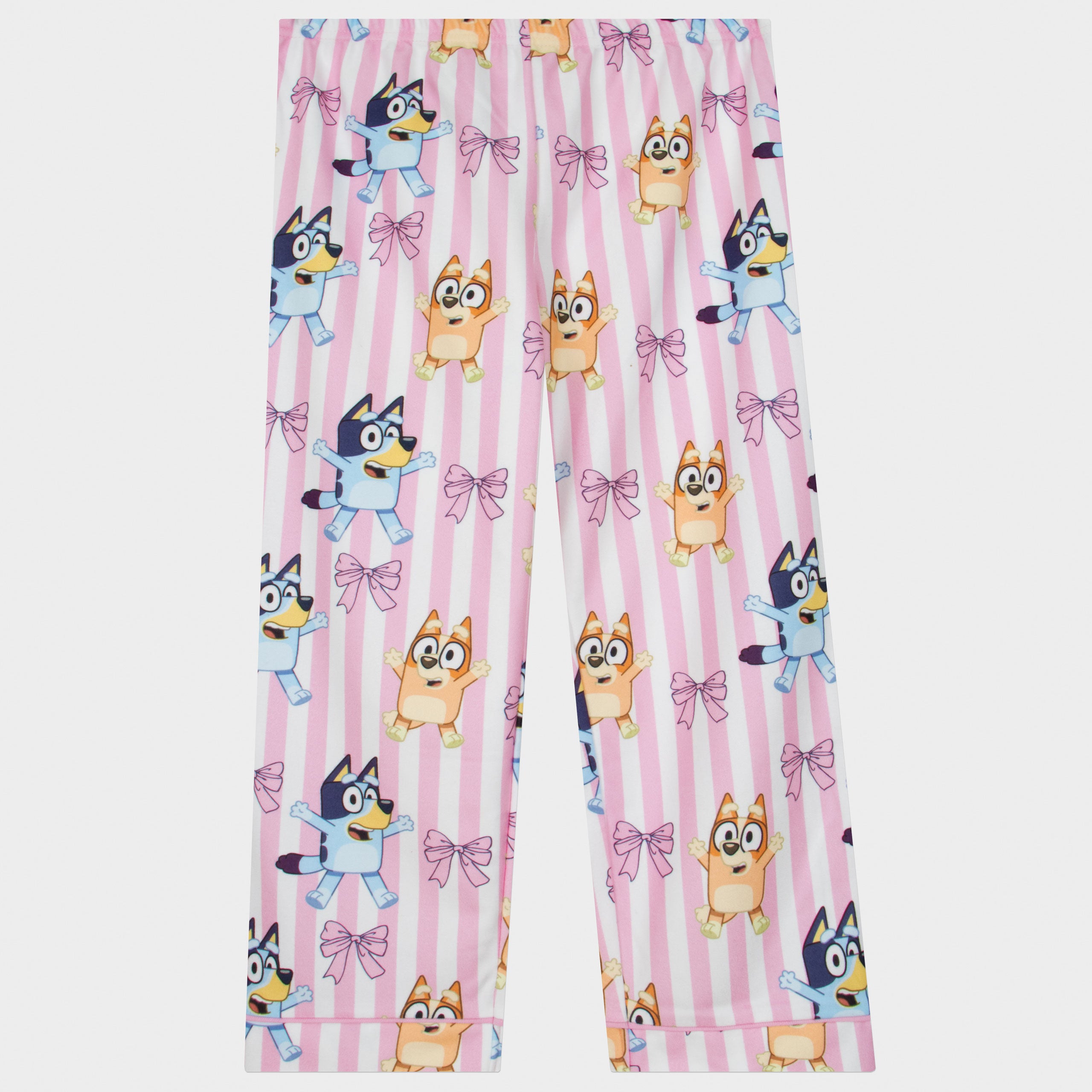 Bluey & Bingo Button Up Fleece Pyjamas