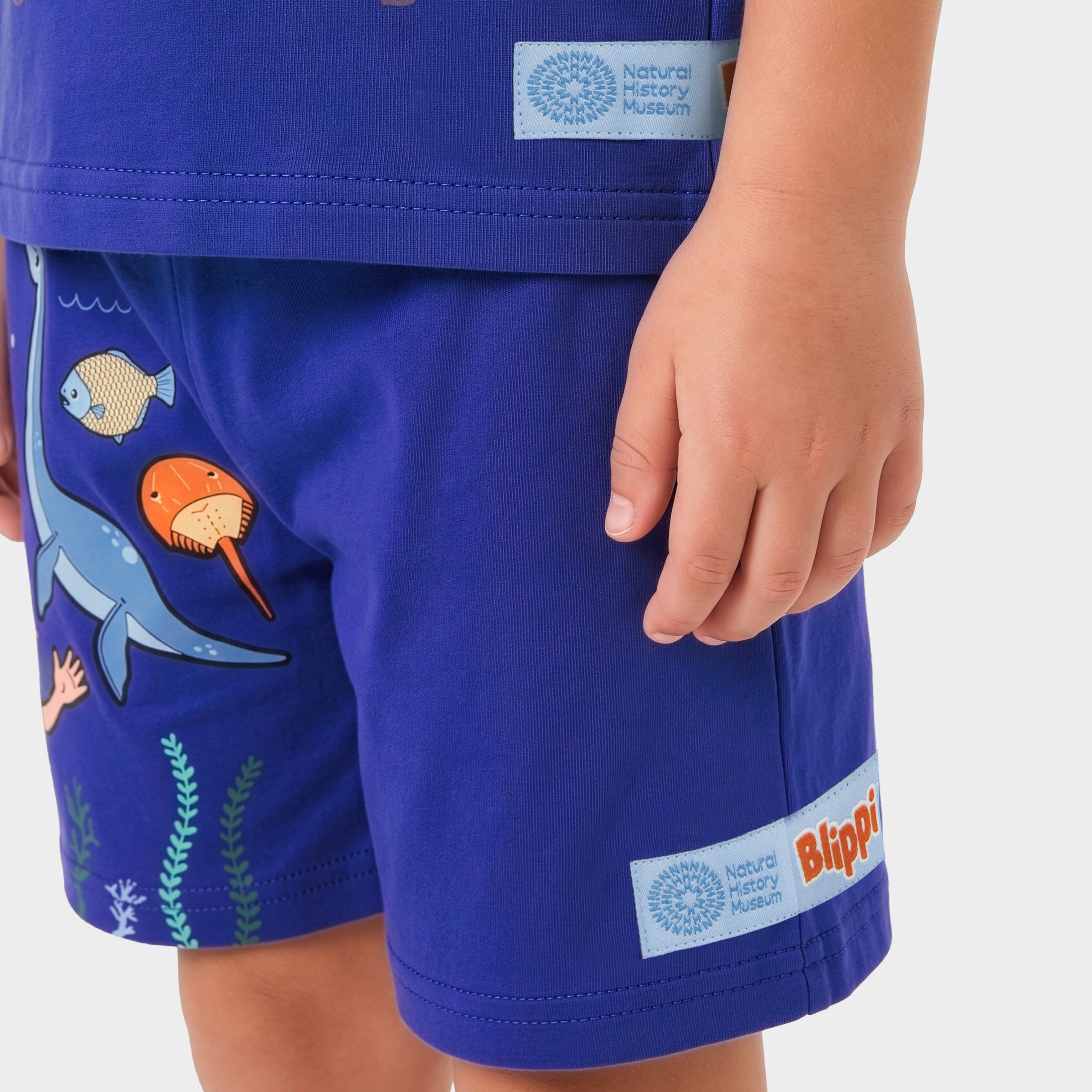 Blippi x NHM Ancient Sea Creatures Glow In The Dark Pyjamas