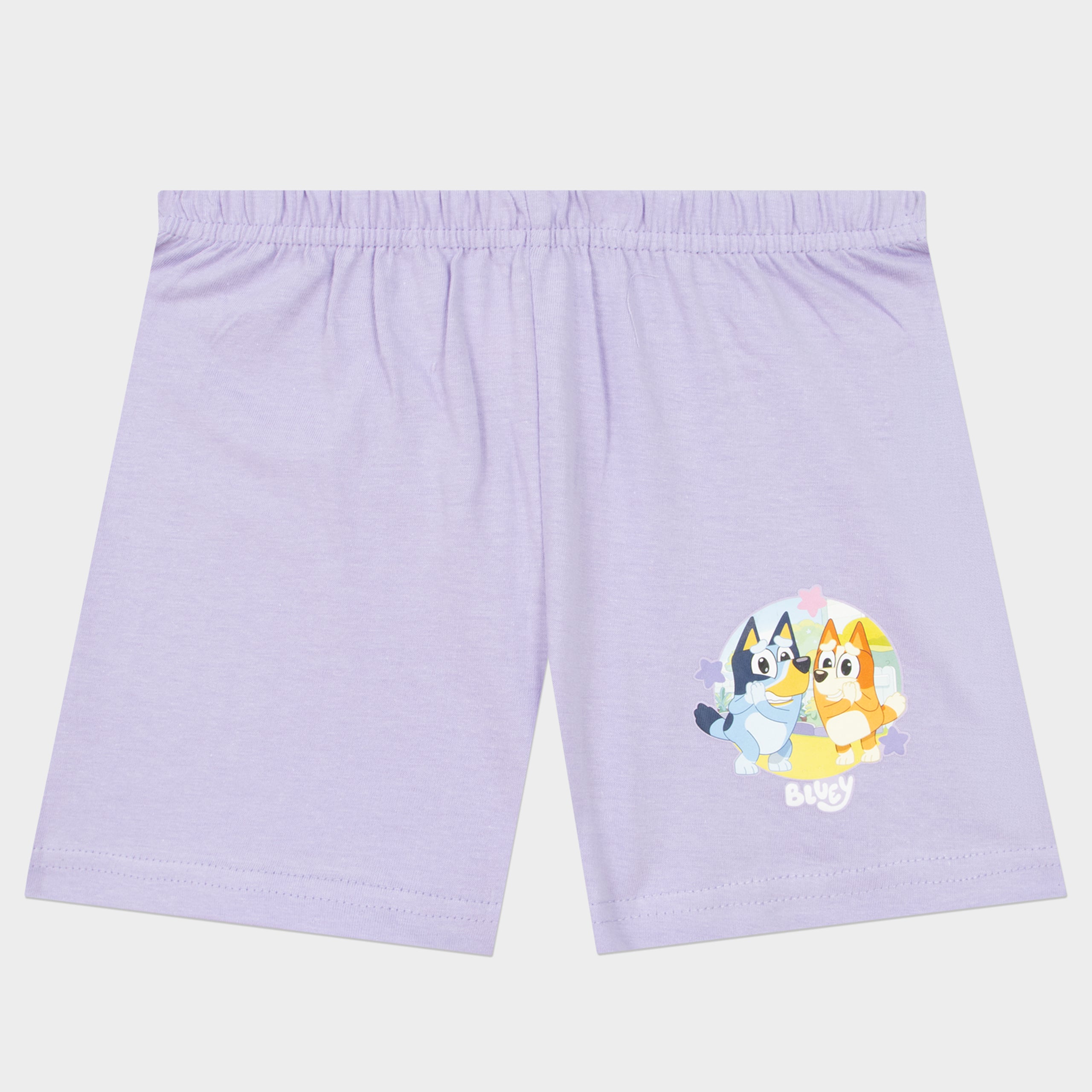 Bluey And Bingo Heeler Family Girls Short Pyjama Set