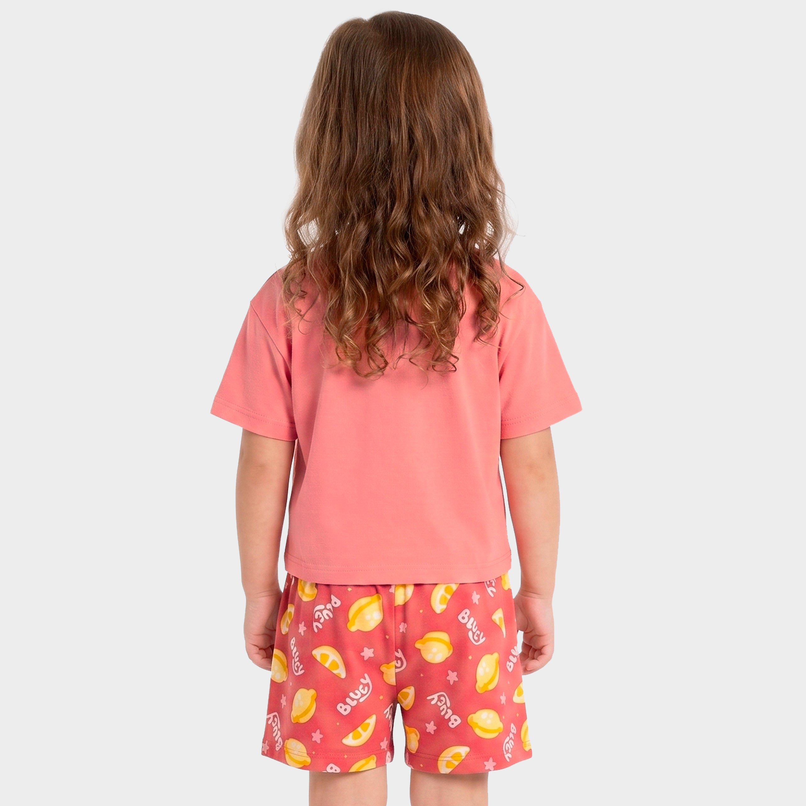 Bluey And Bingo Squeeze the Day Short Pyjama Set