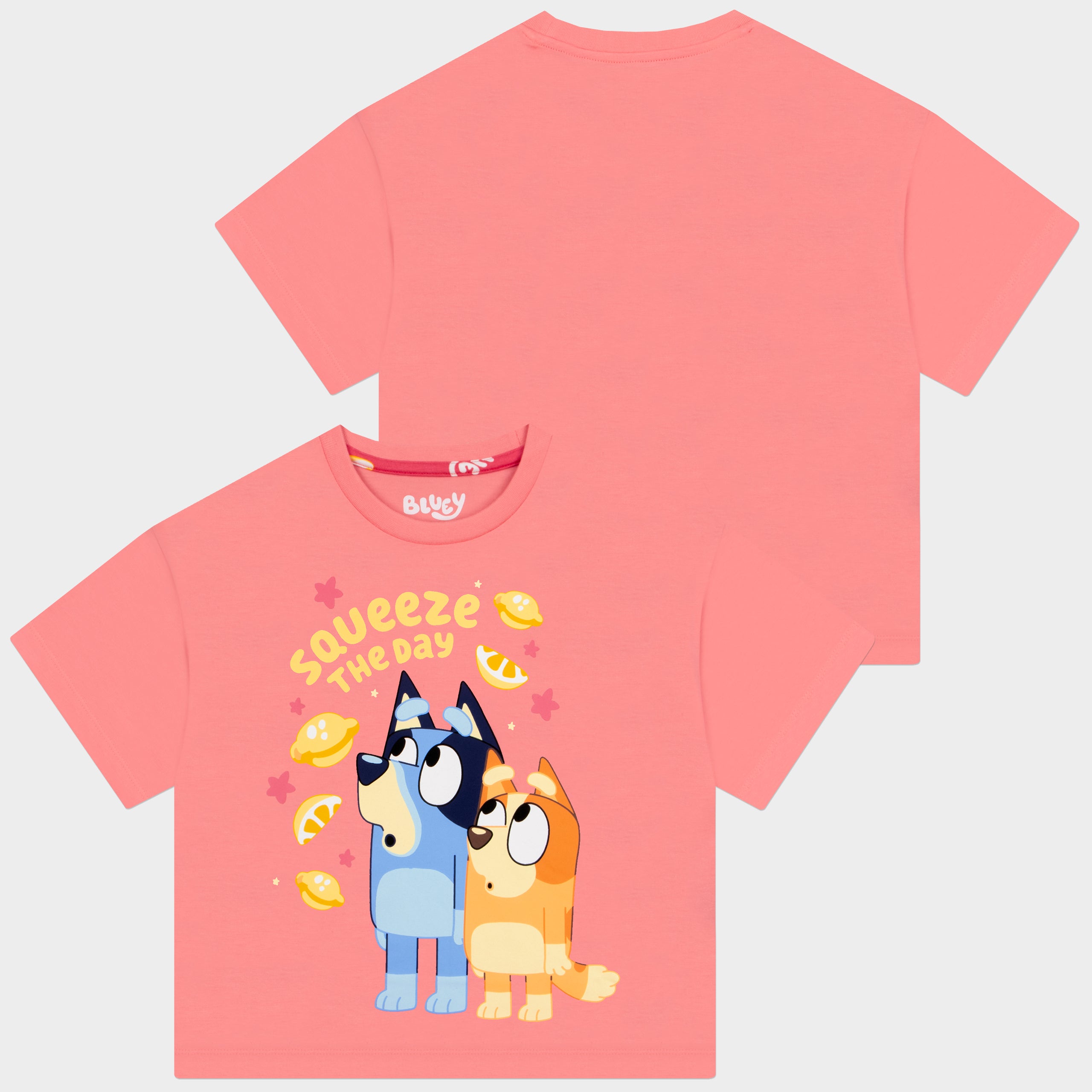 Bluey And Bingo Squeeze the Day Short Pyjama Set
