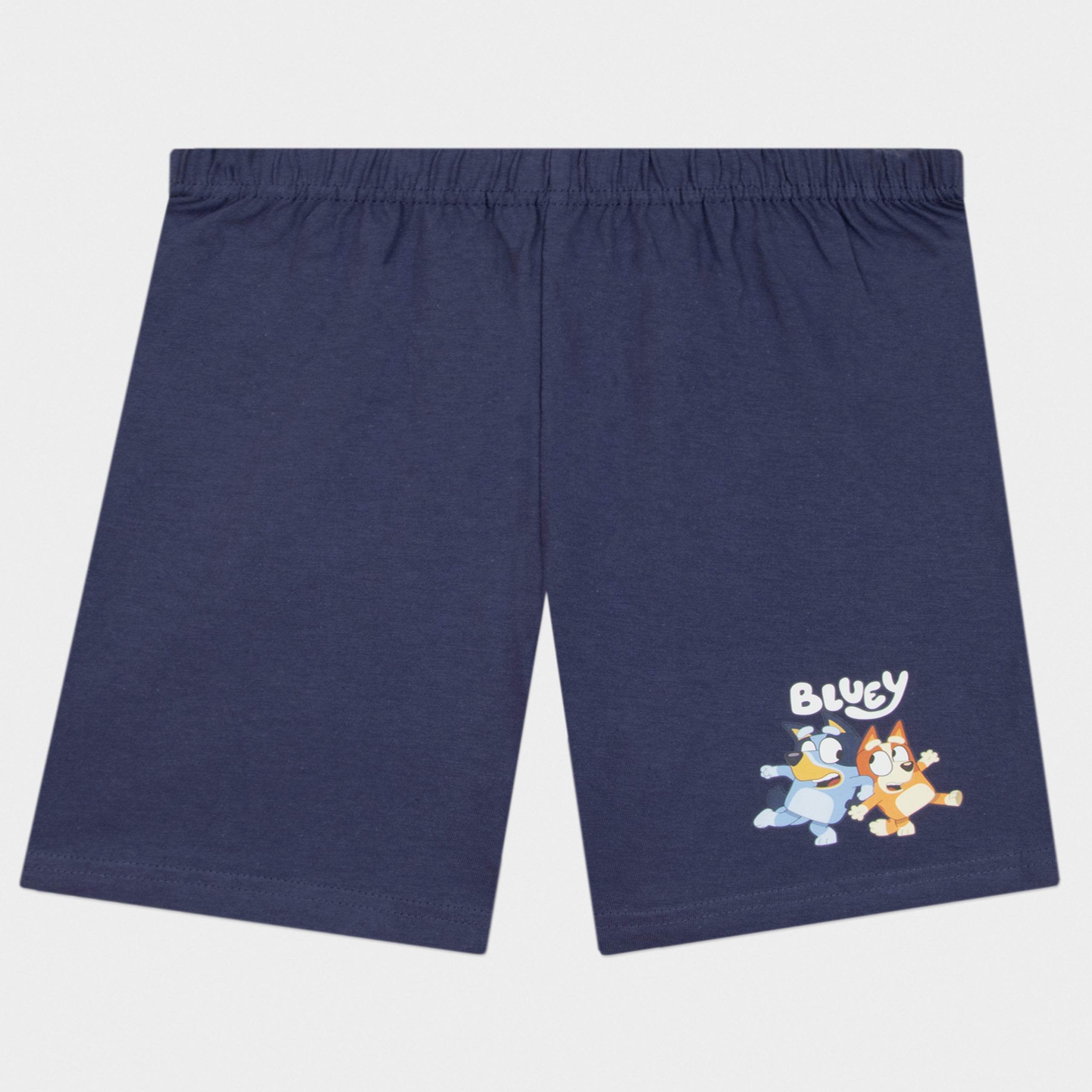 Bluey Boys Short Pyjamas - SLEEPING DAD - Character.com