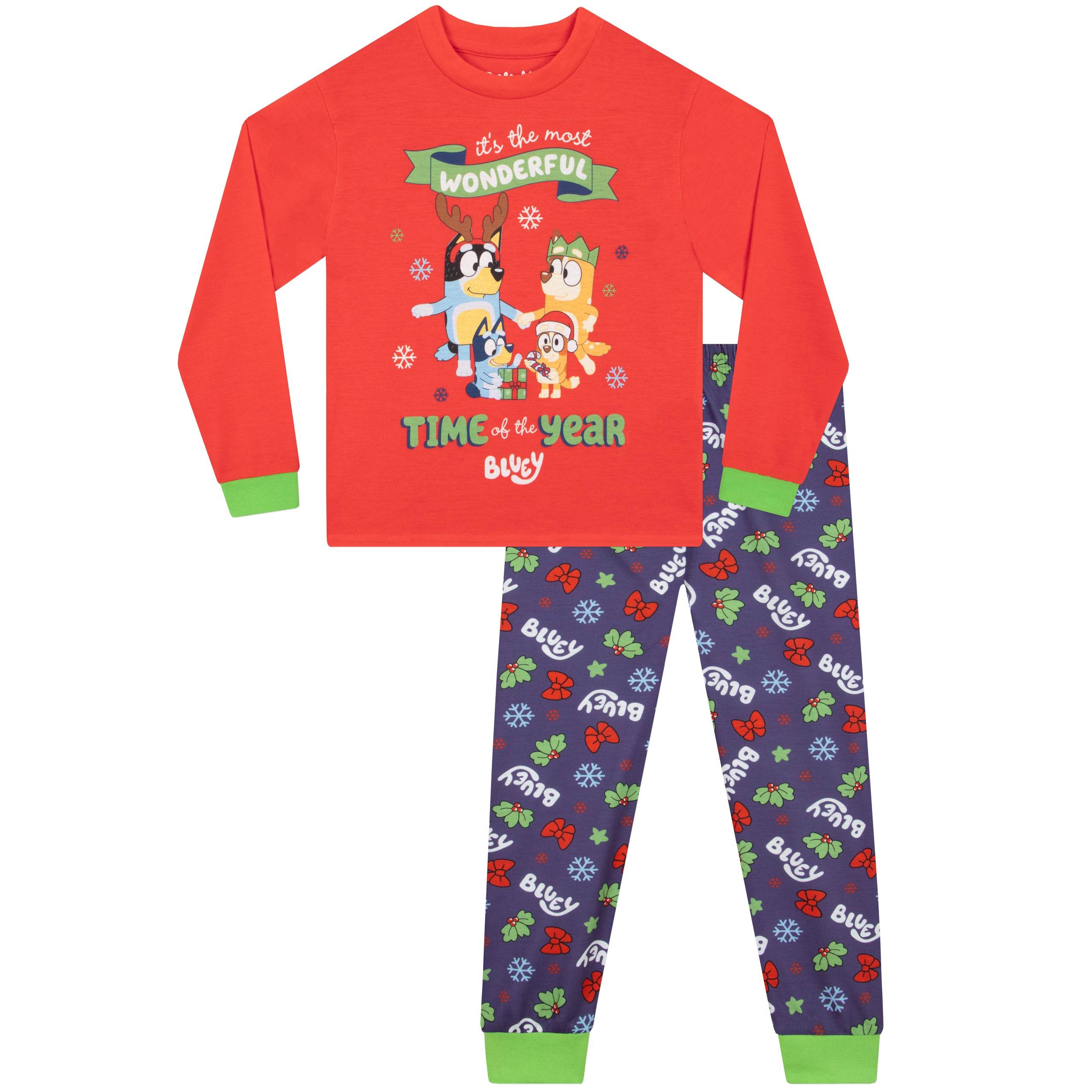 Bluey Christmas Pyjamas | Girls Pyjamas | Girls PJs | Character.com