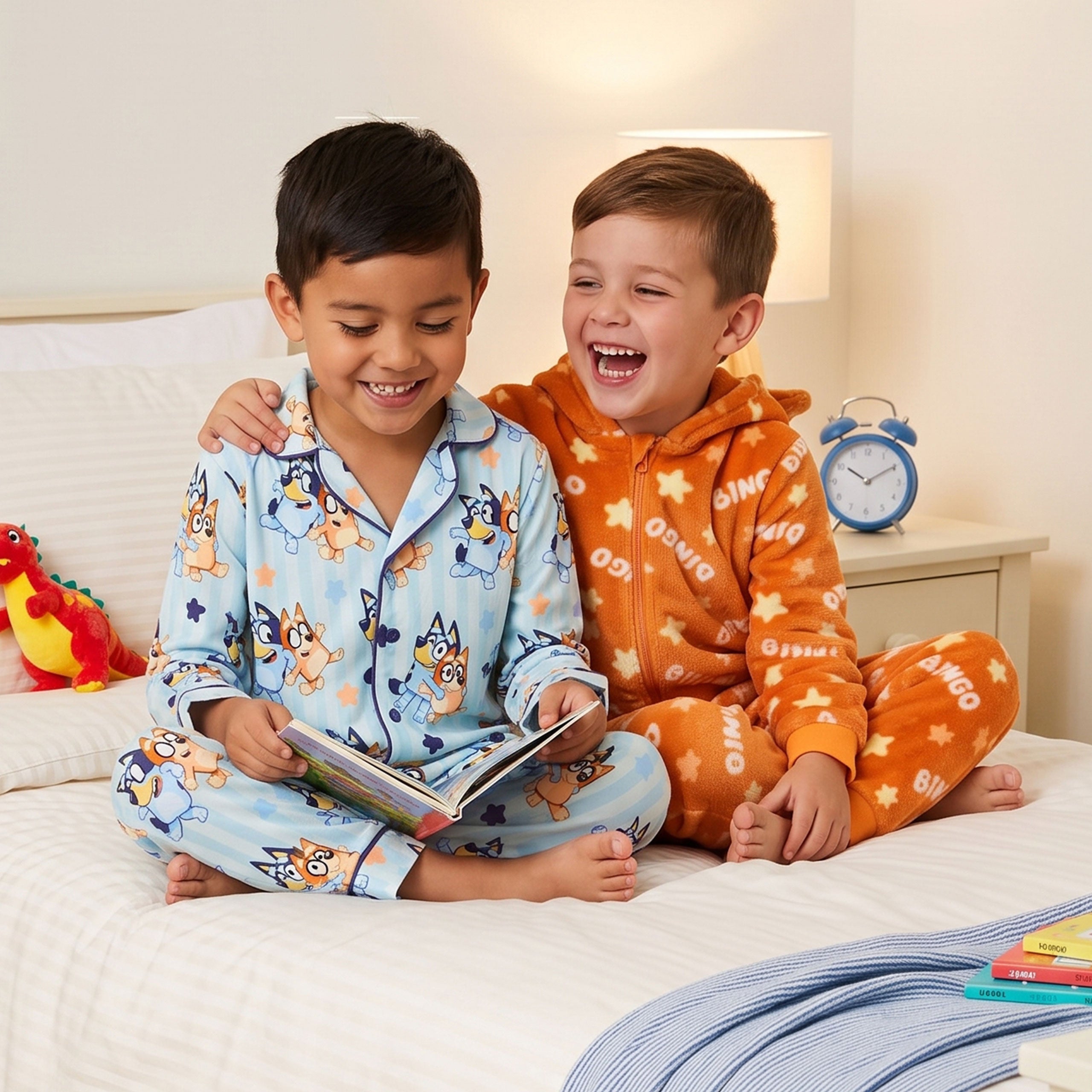 Bluey & Bingo Button Up Pyjamas