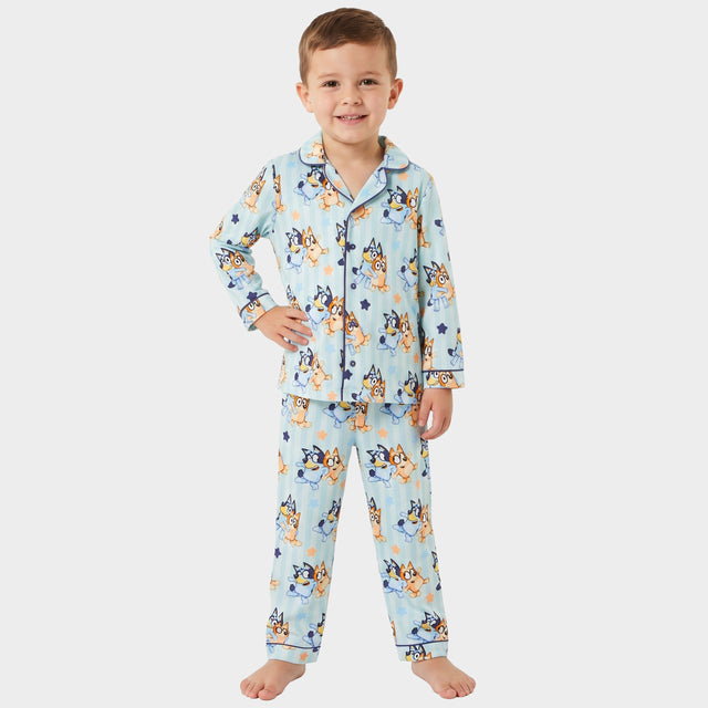 Bluey & Bingo Button Up Pyjamas