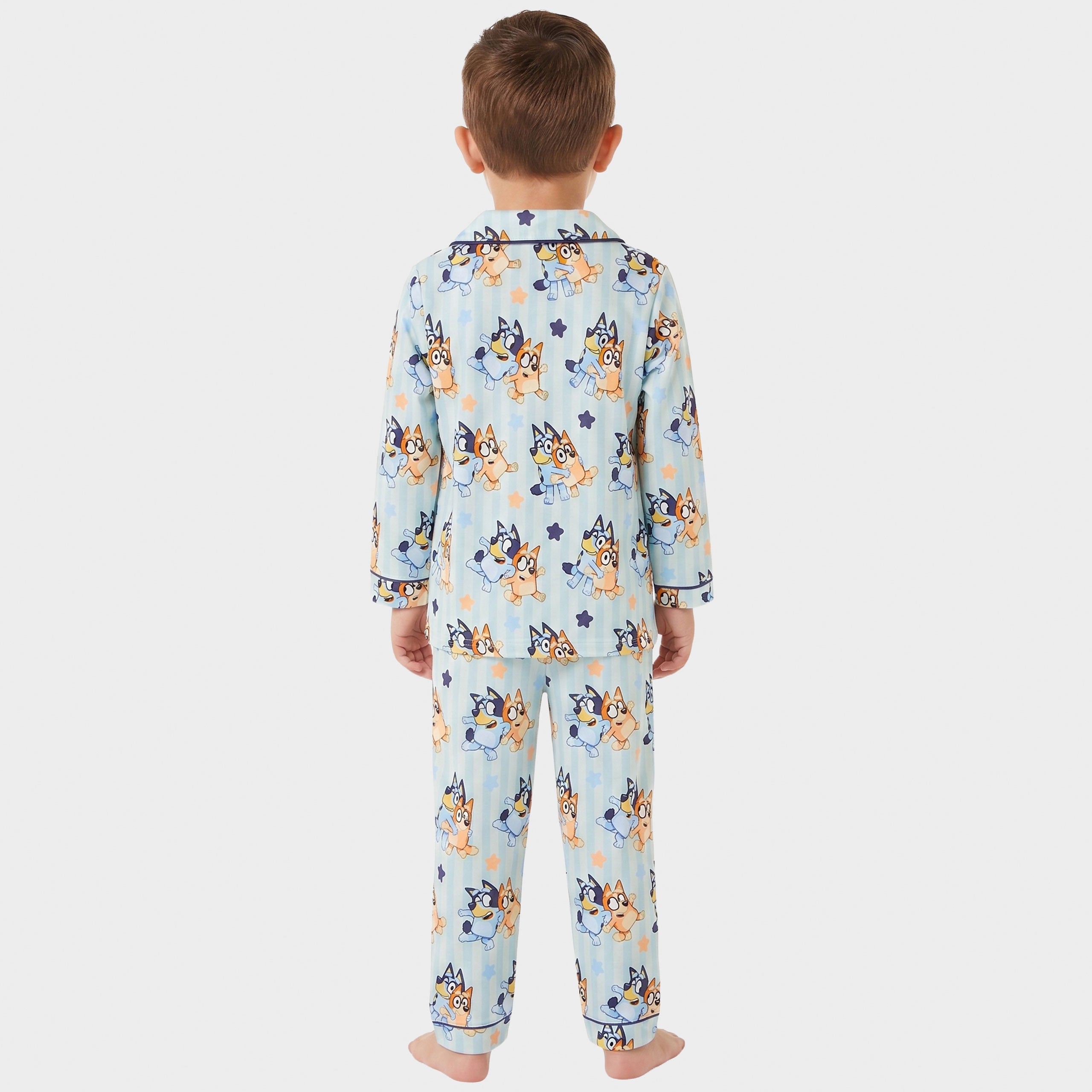 Bluey & Bingo Button Up Pyjamas