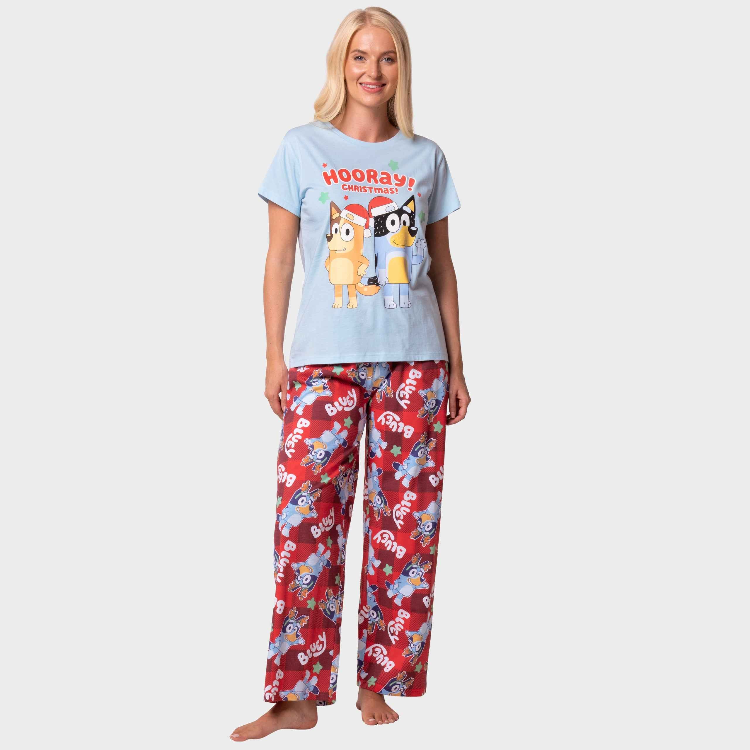 Bluey Christmas Pyjamas | Xmas Womens Pjs | Matching Family Pyjamas ...