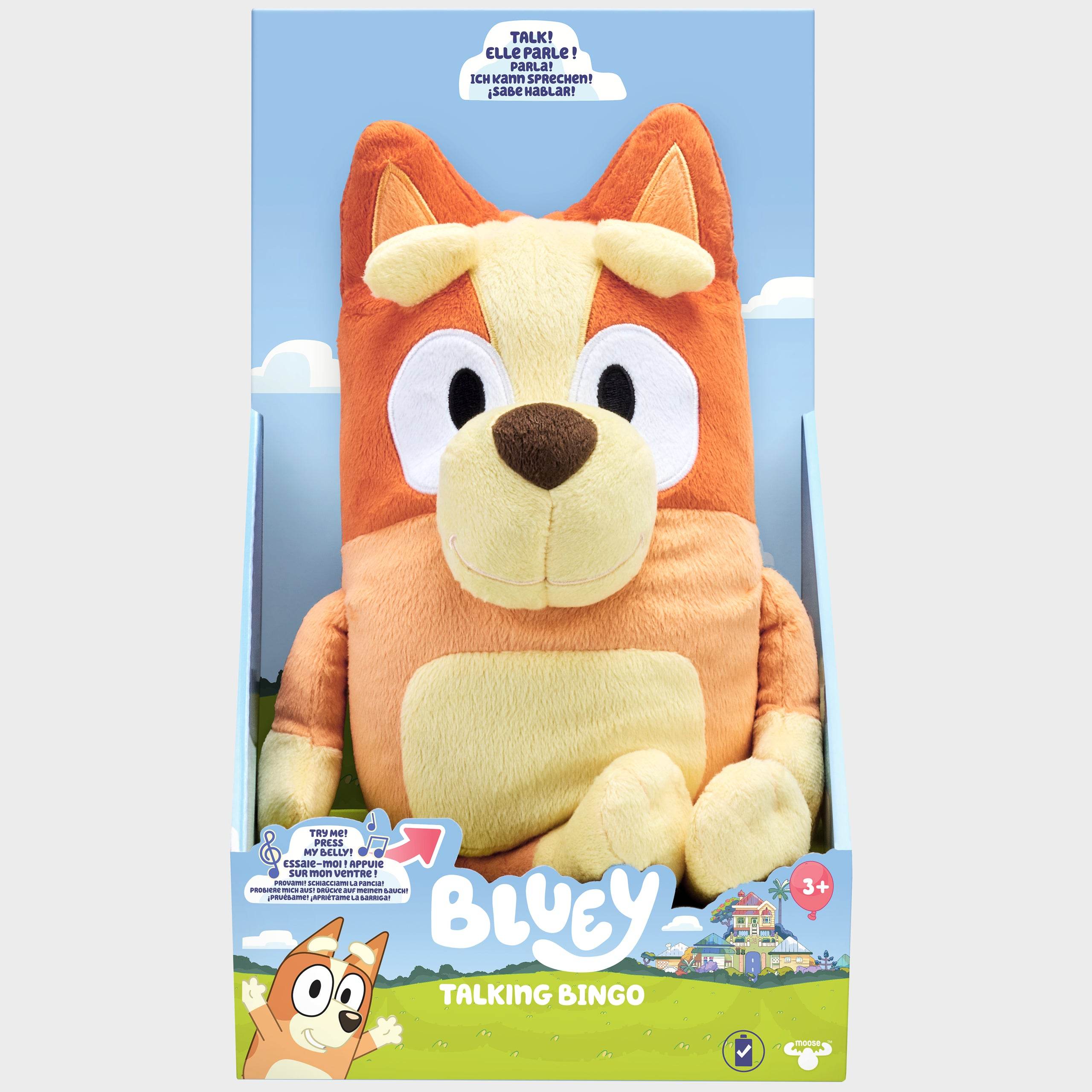 Talking Bingo Bluey Talking Plush | Bingo Girls Toys | Girls Toy | Character.com