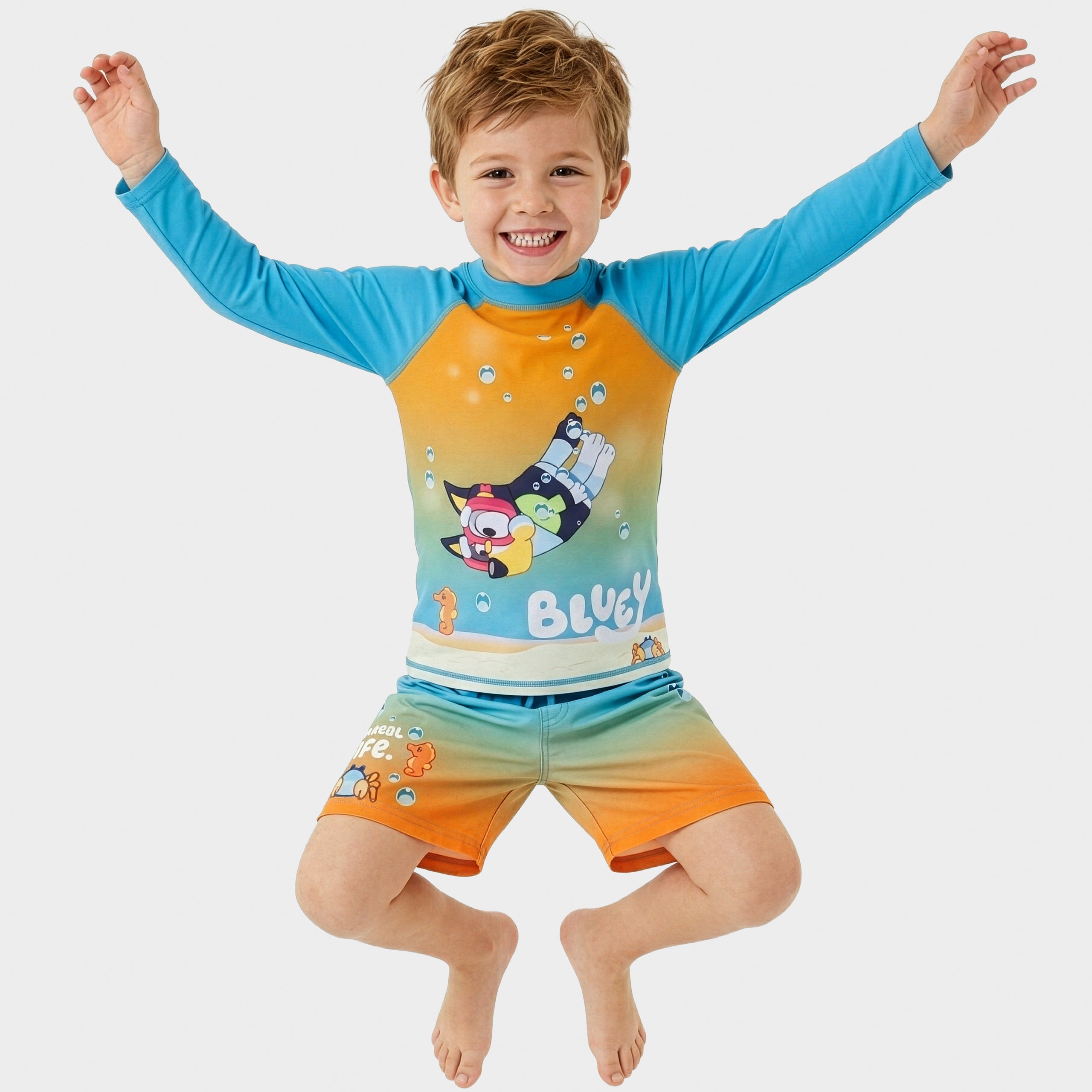 Bluey Two Piece Swim Set - Long Sleeve