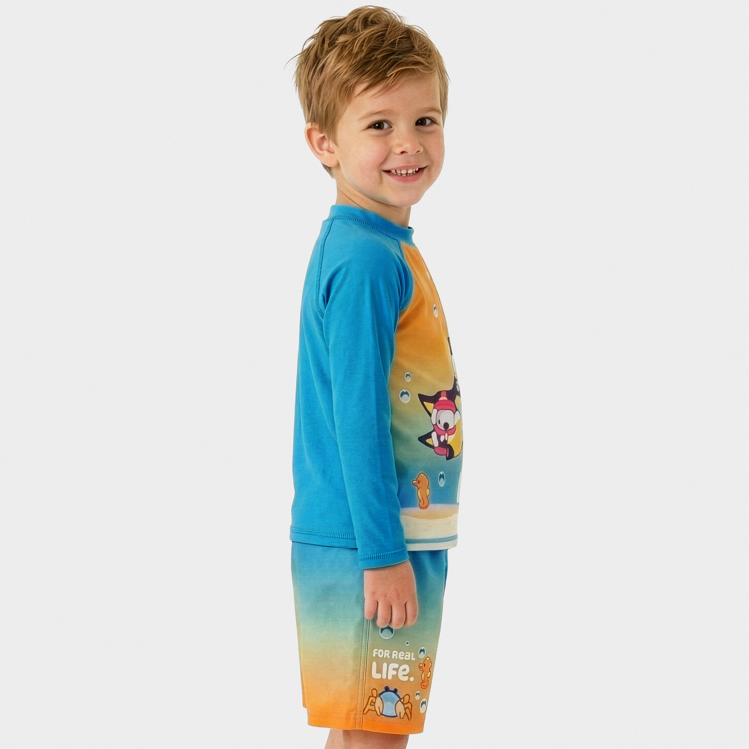 Bluey Two Piece Swim Set - Long Sleeve