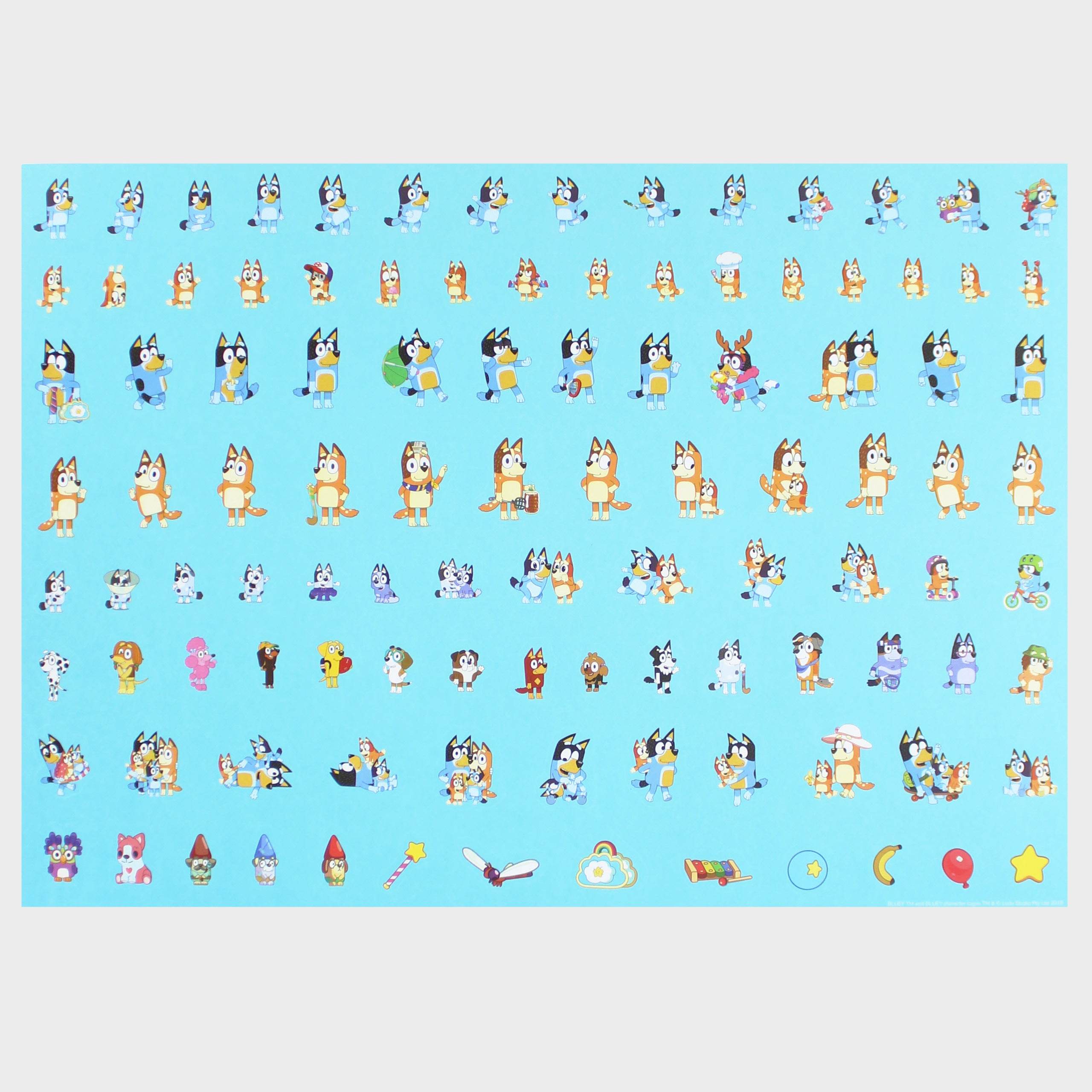 Bluey Reward Chart with Stickers - Character.com