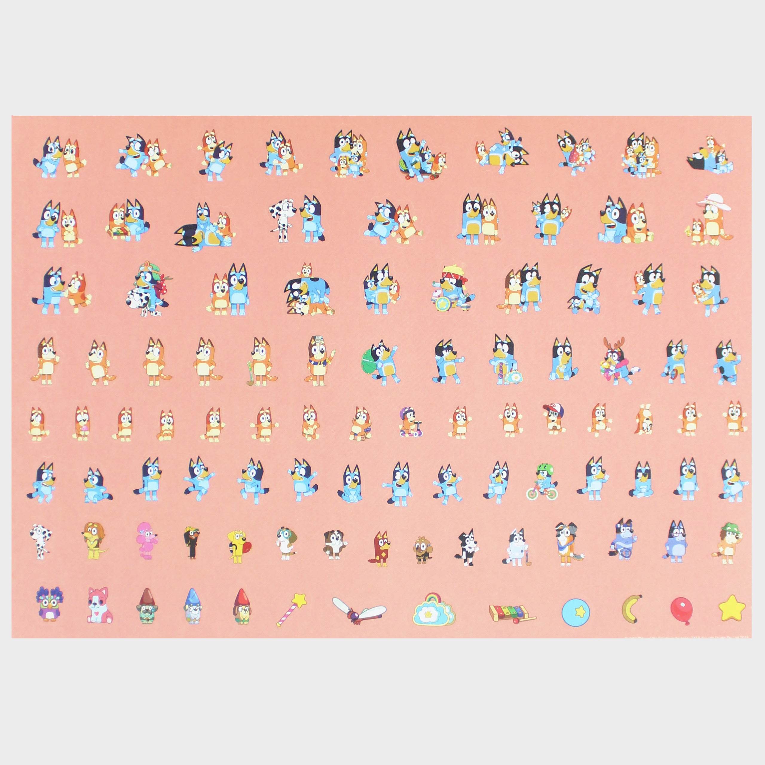 Bluey Reward Chart with Stickers - Character.com