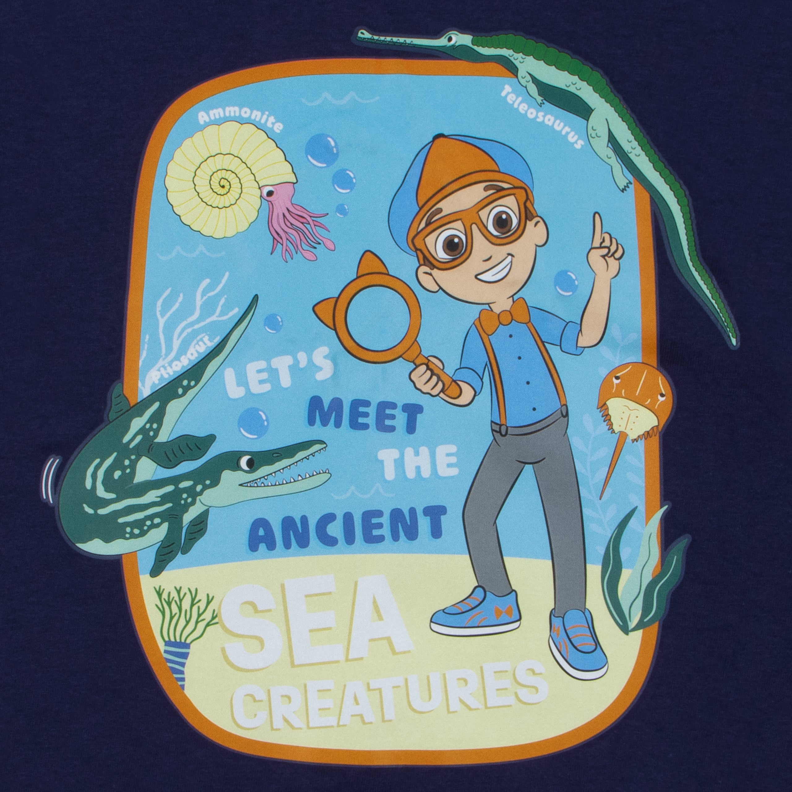 Blippi x NHM Ancient Sea Creatures T-Shirt