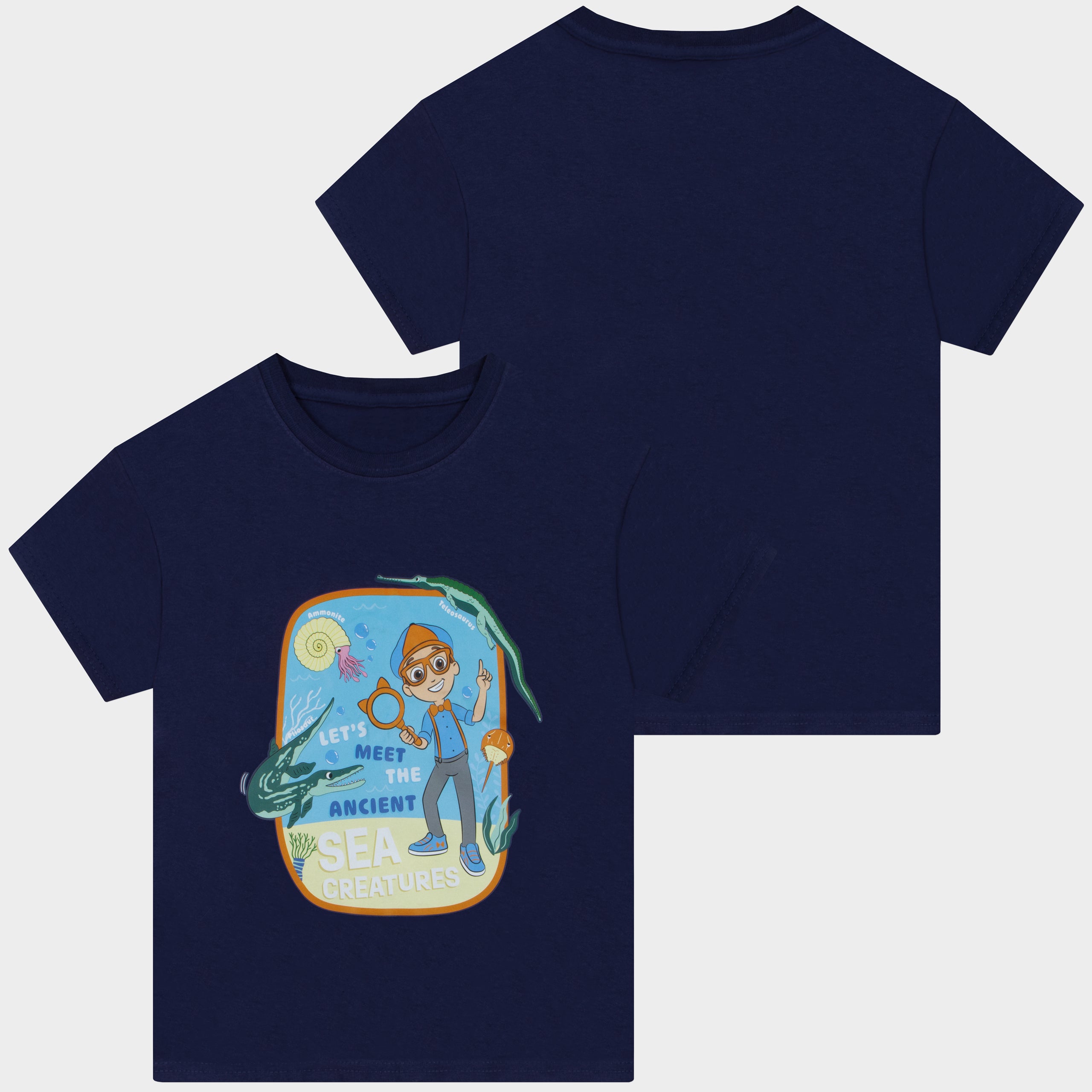 Blippi x NHM Ancient Sea Creatures T-Shirt