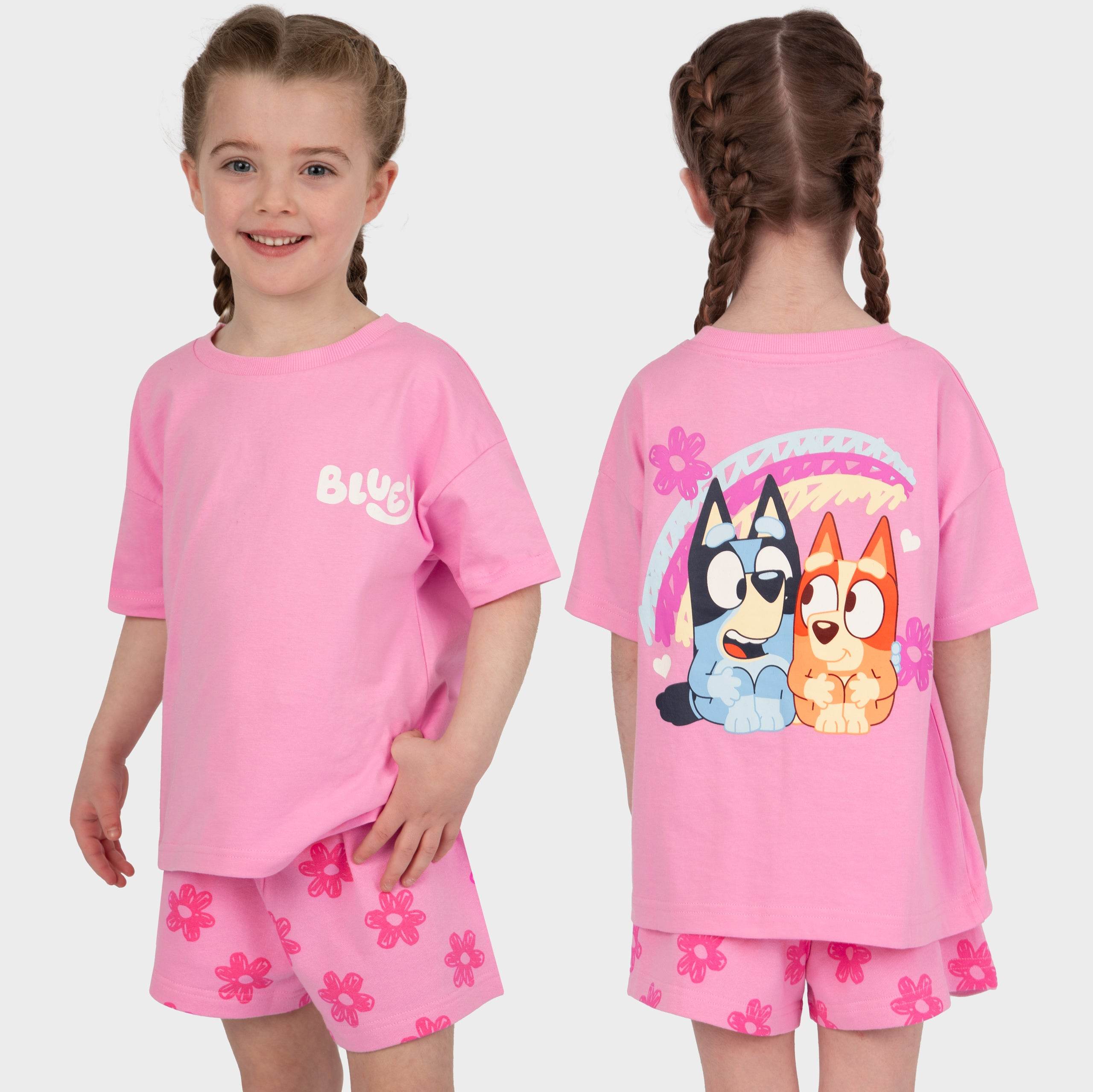 Bluey Girls T-Shirt And Shorts Set - Character.com