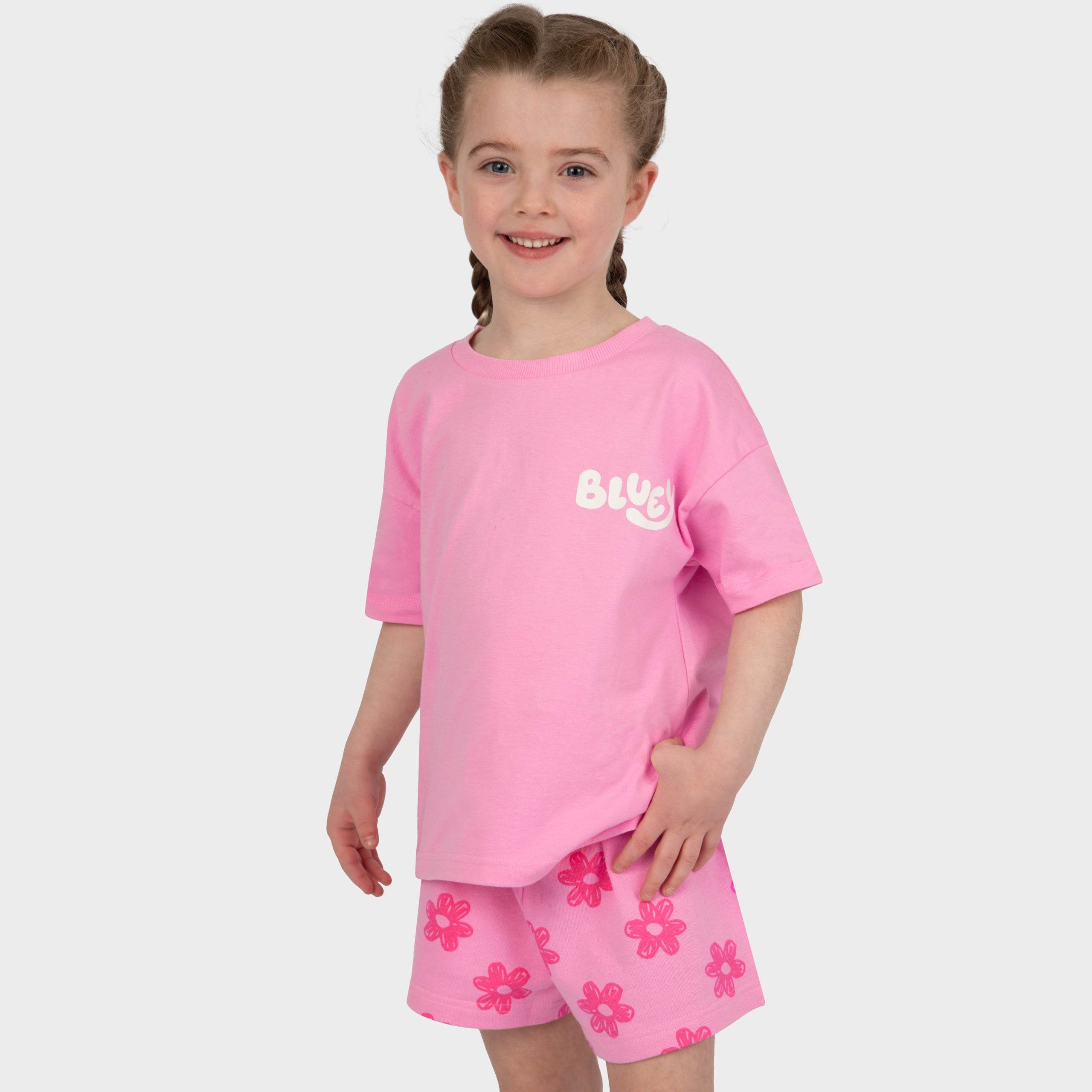 Bluey Girls T-Shirt And Shorts Set - Character.com