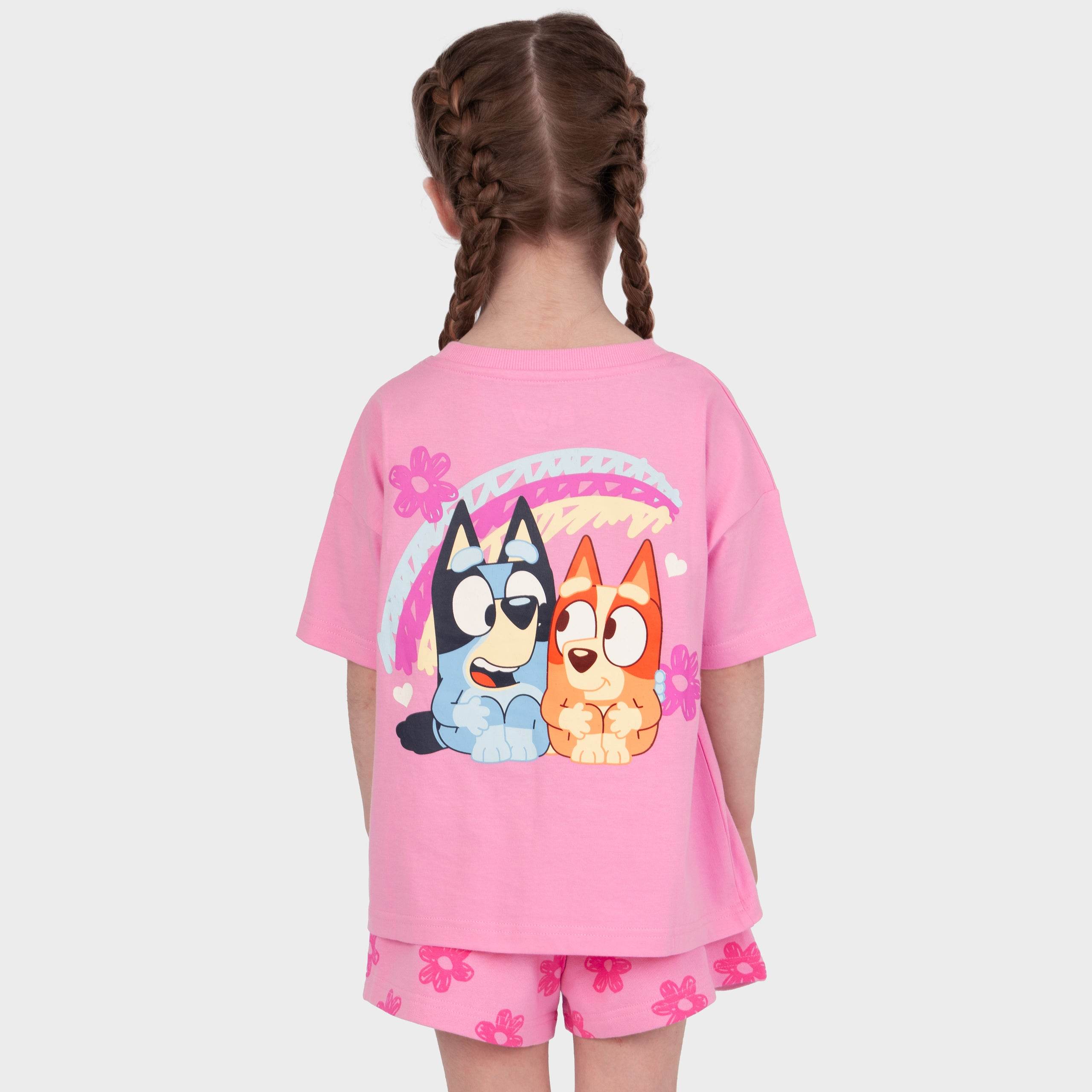 Bluey Girls T-Shirt And Shorts Set - Character.com