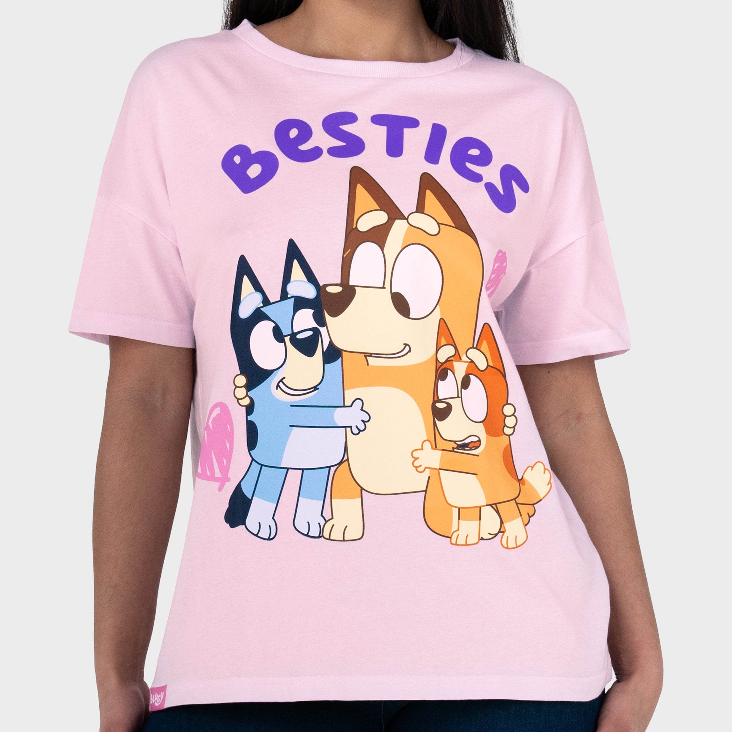 Ladies Bluey T-Shirt - Character.com