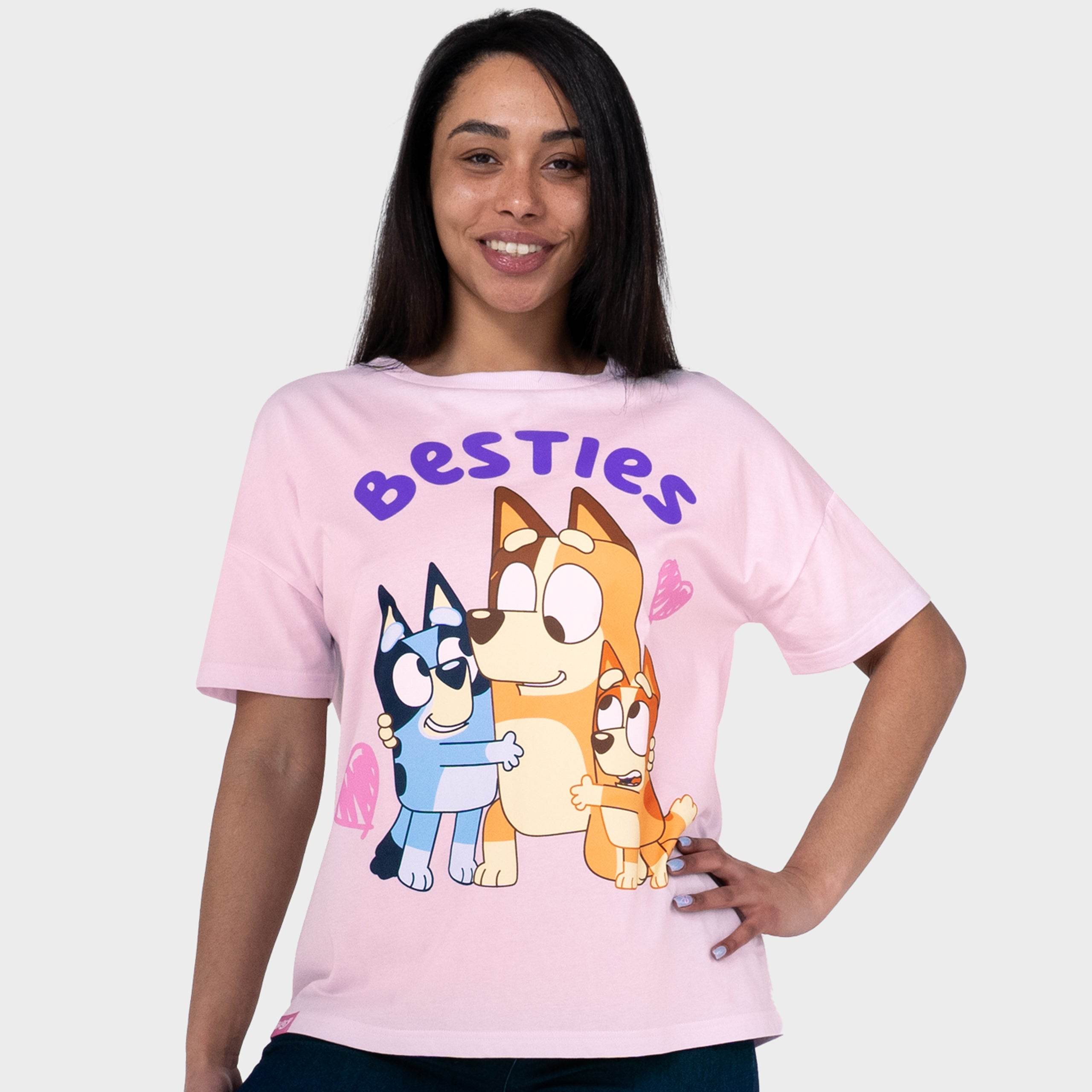 Ladies Bluey T-Shirt - Character.com