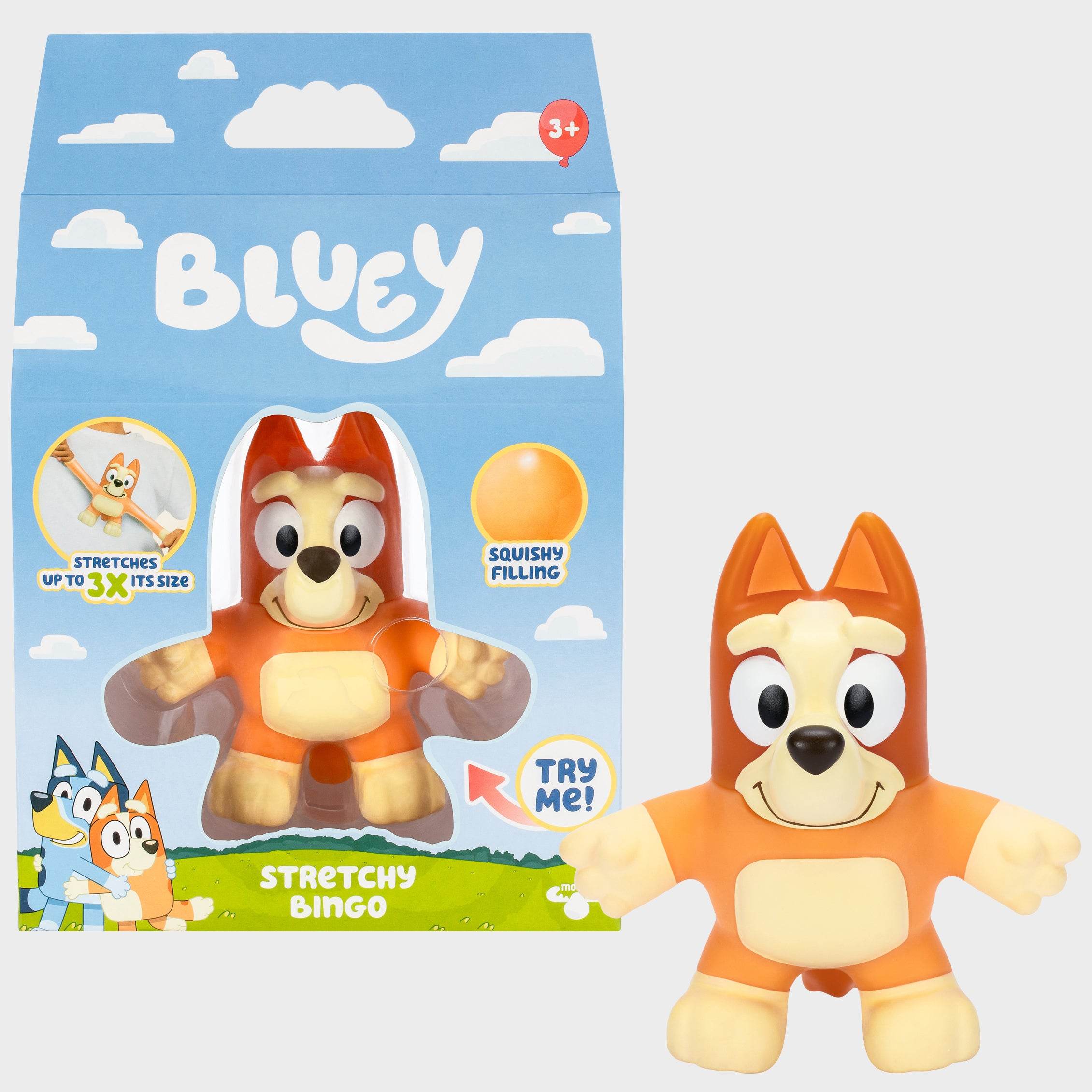 Bingo Stretchy Figure Toy - Character.com