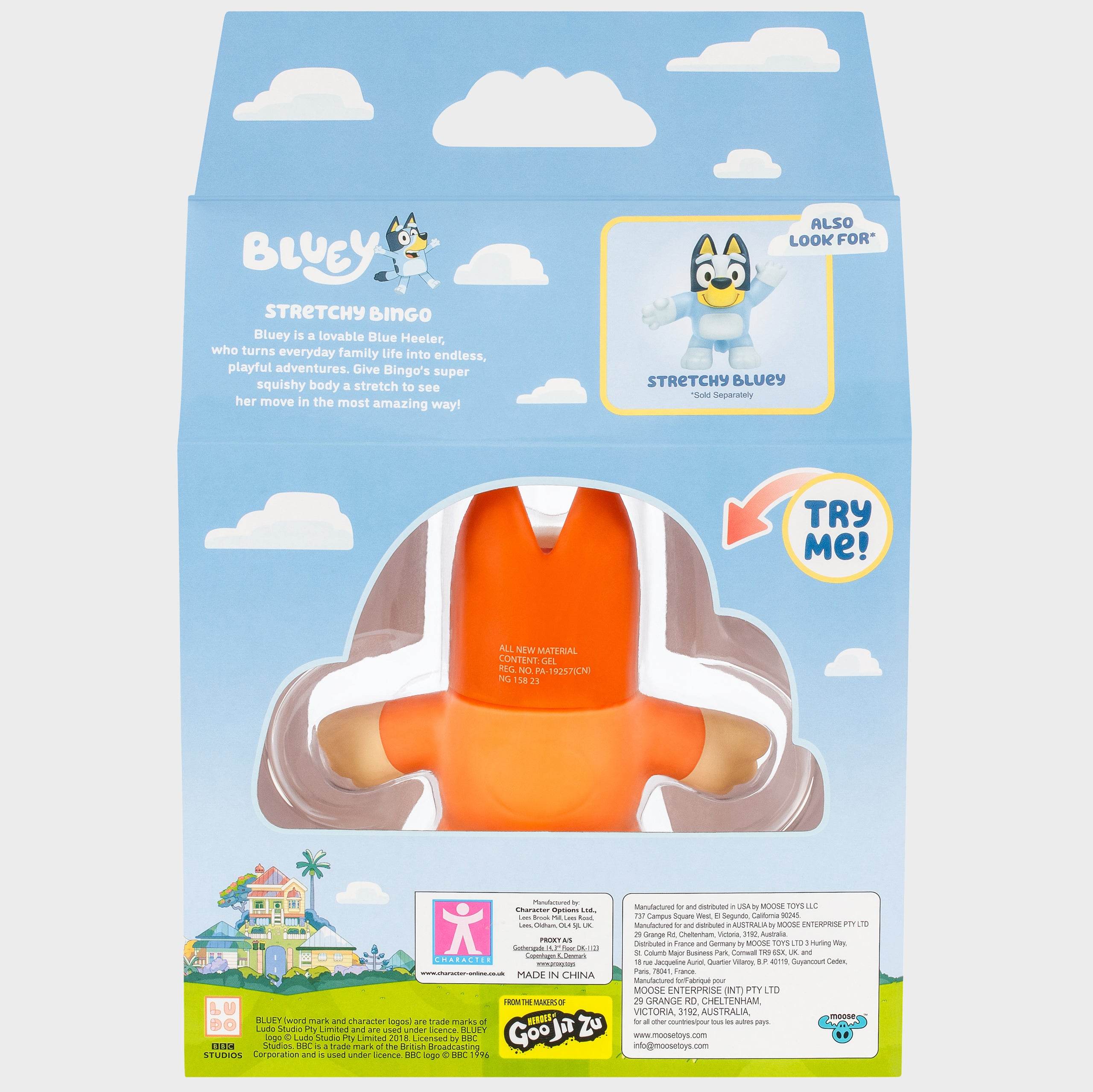 Bingo Stretchy Figure Toy - Character.com