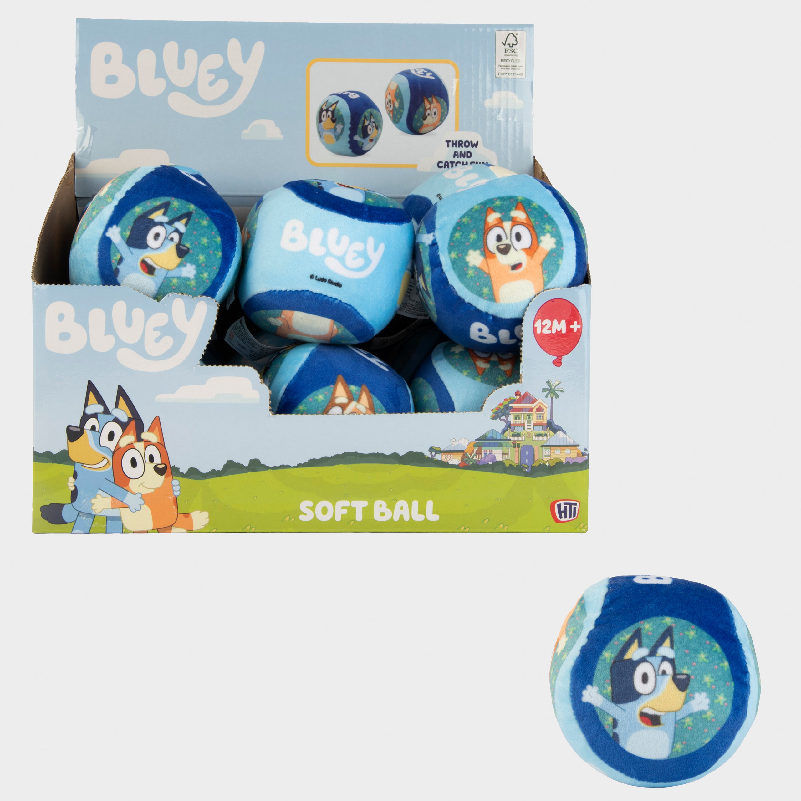 Bluey Soft Ball Toy
