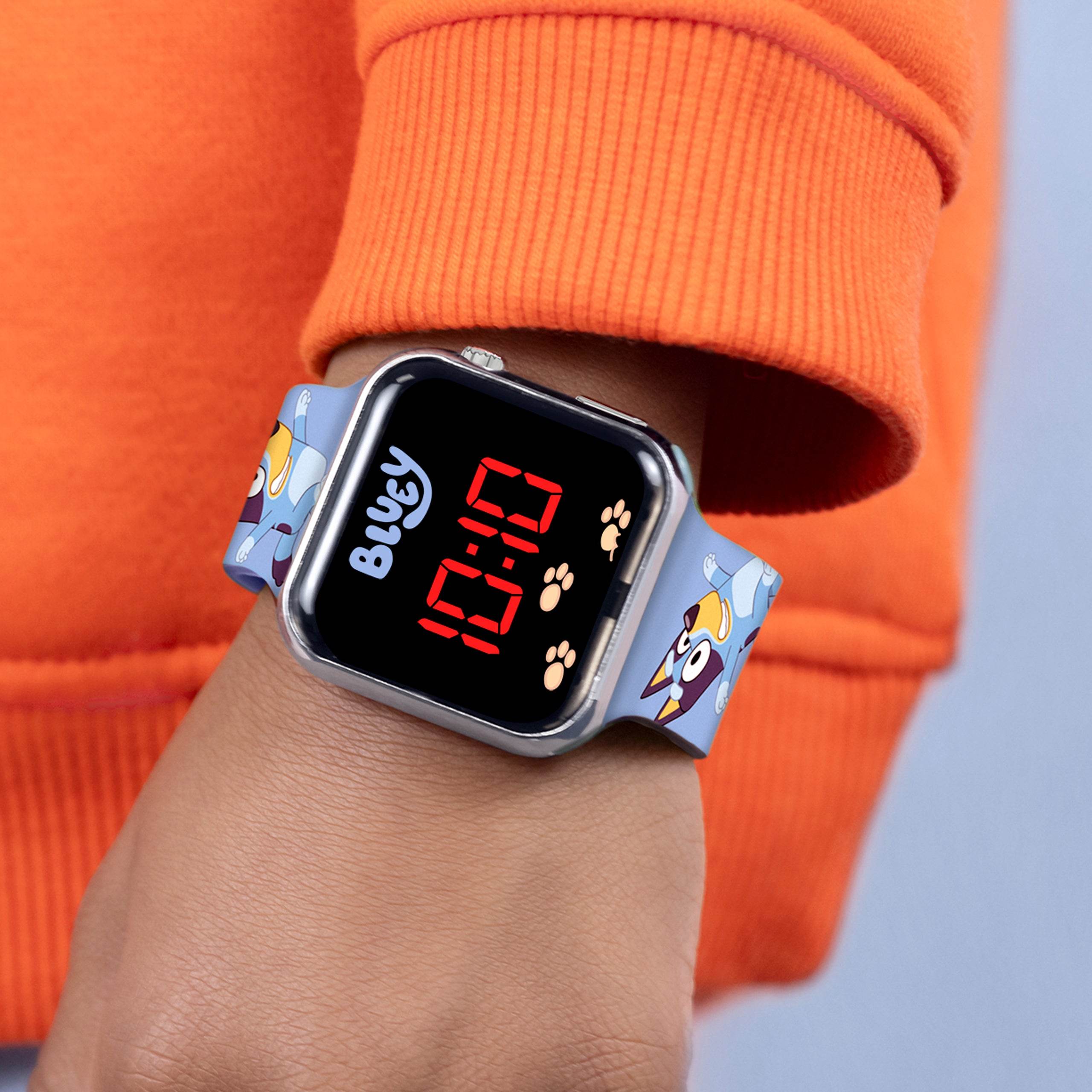 Bluey Printed Strap LED Watch - Character.com