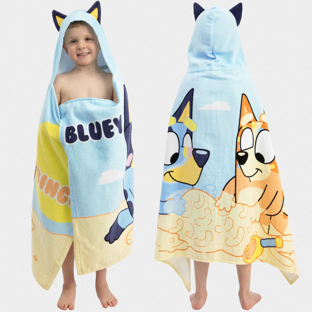 Bluey Poncho Wrap Towel Poncho