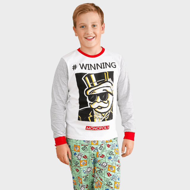 Kids Monopoly Pyjamas - Character.com