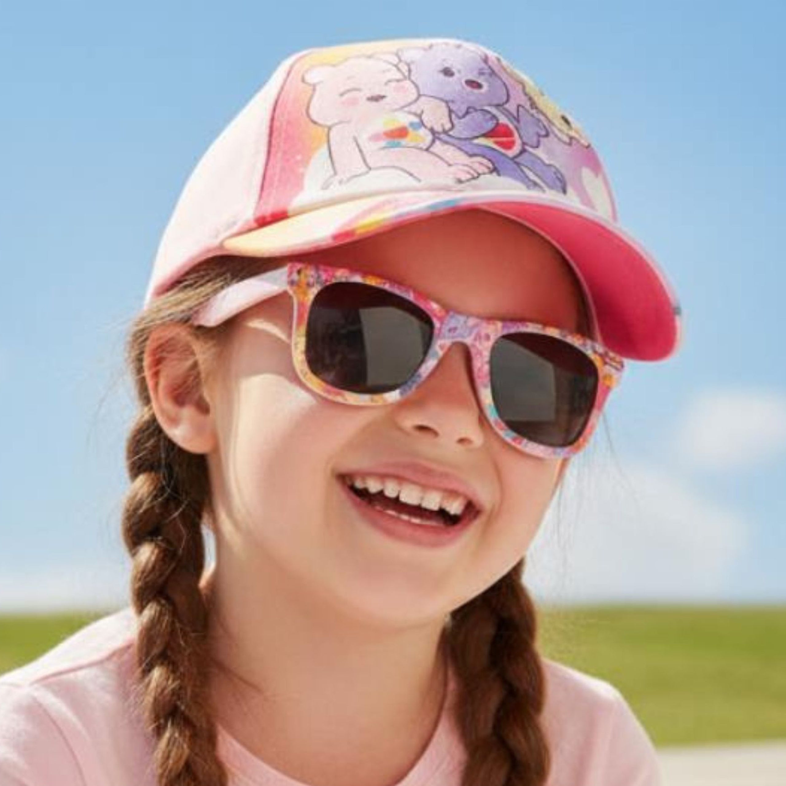 Care Bears Hat & Sunglasses Set