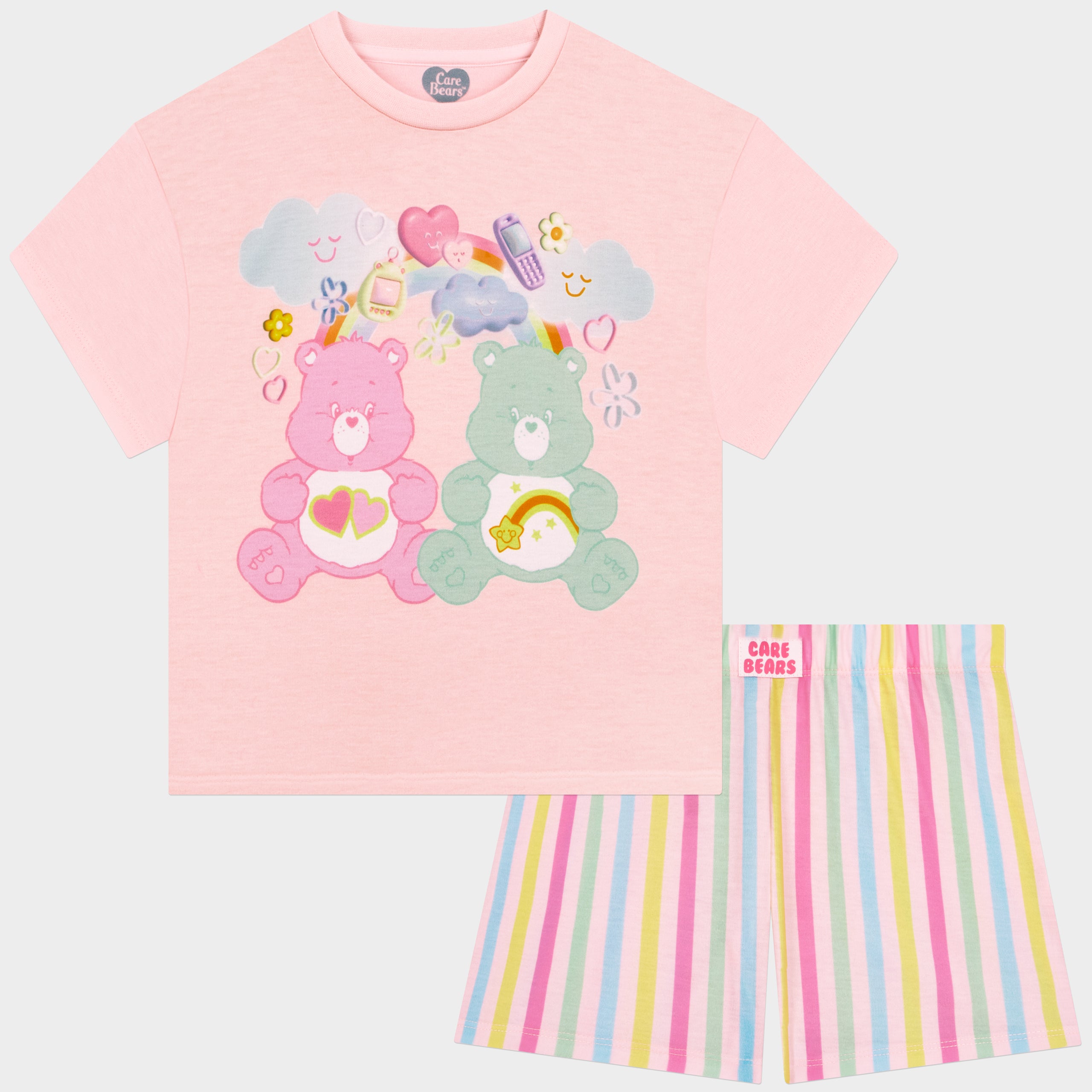 Care Bears Short Pyjamas