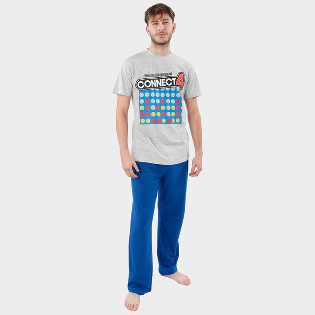 Mens Connect 4 Pyjama Set - Character.com