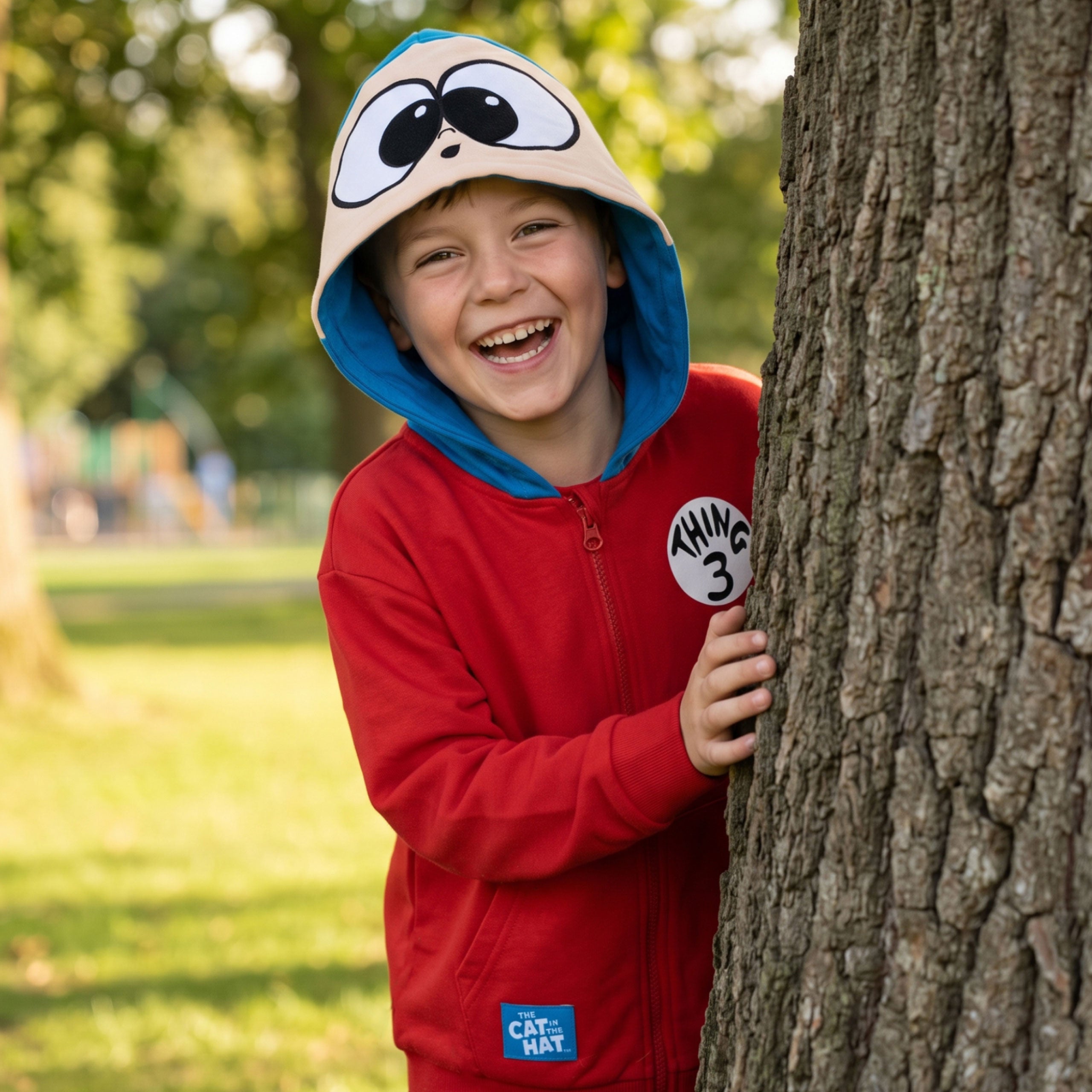 Dr. Seuss The Cat In The Hat Thing 3 Zip Up Hoodie