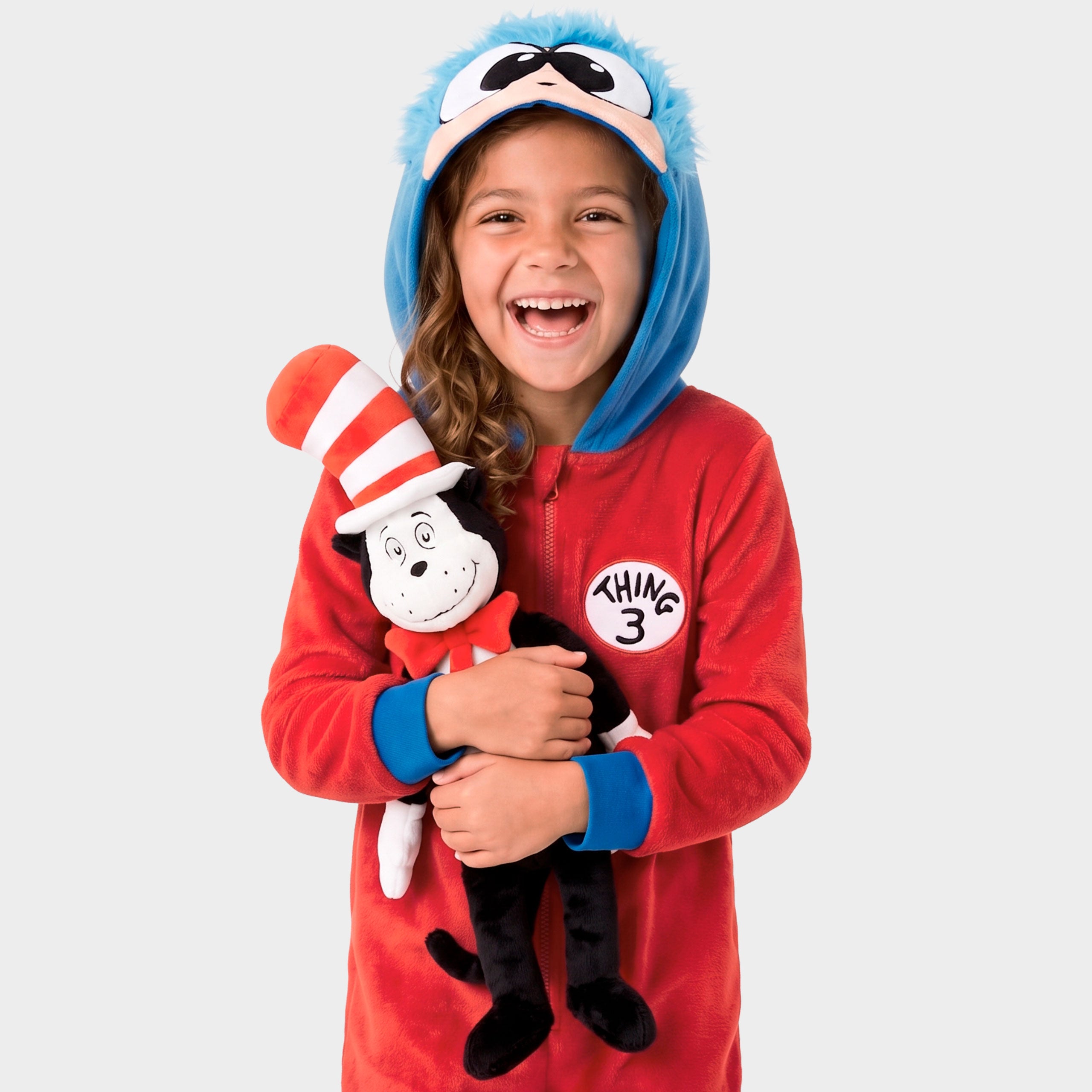 Dr. Seuss The Cat In The Hat Thing 3 Onesie