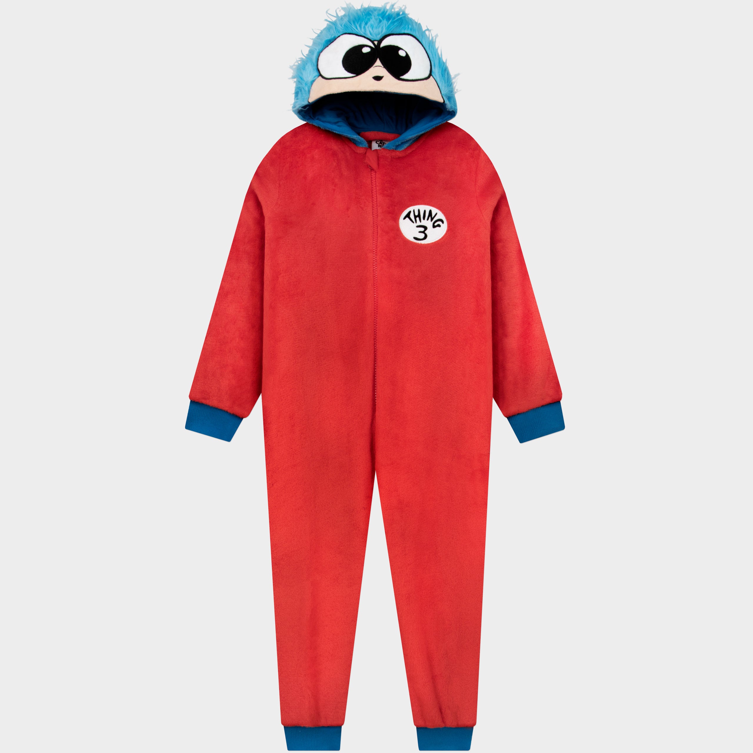 Dr. Seuss The Cat In The Hat Thing 3 Onesie