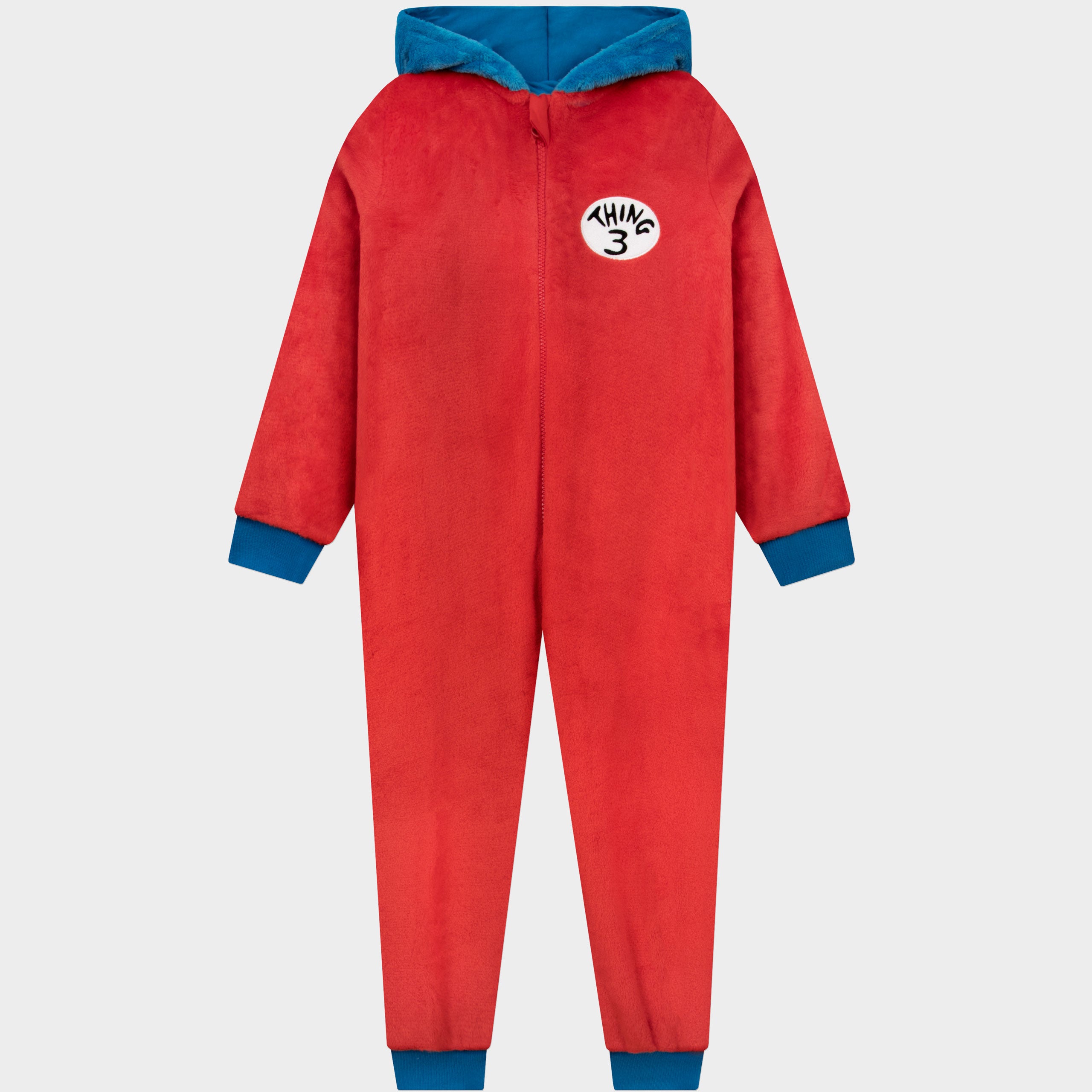 Dr. Seuss The Cat In The Hat Thing 3 Onesie
