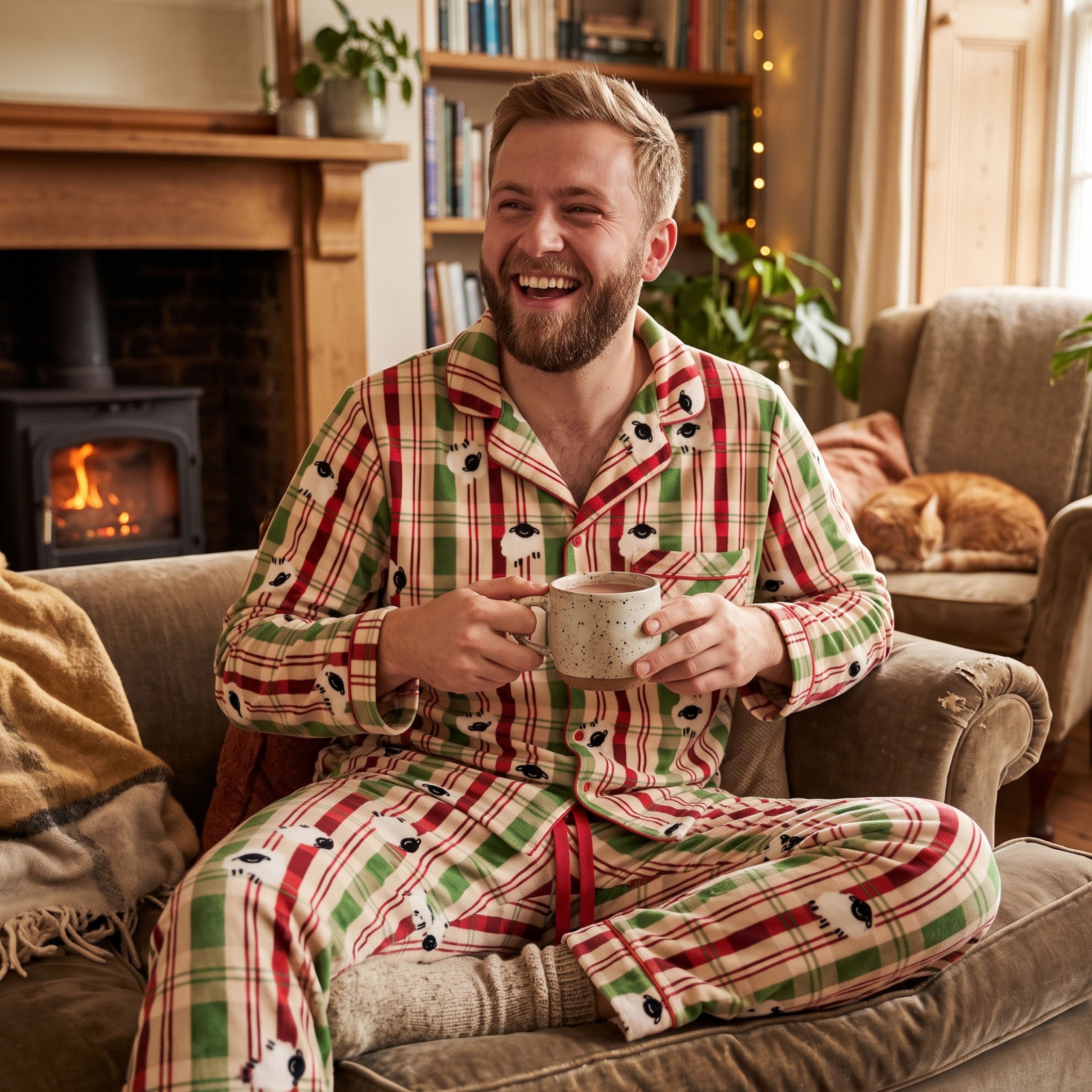 Sir Gareth Edwards Cancer Charity Mens Pyjamas