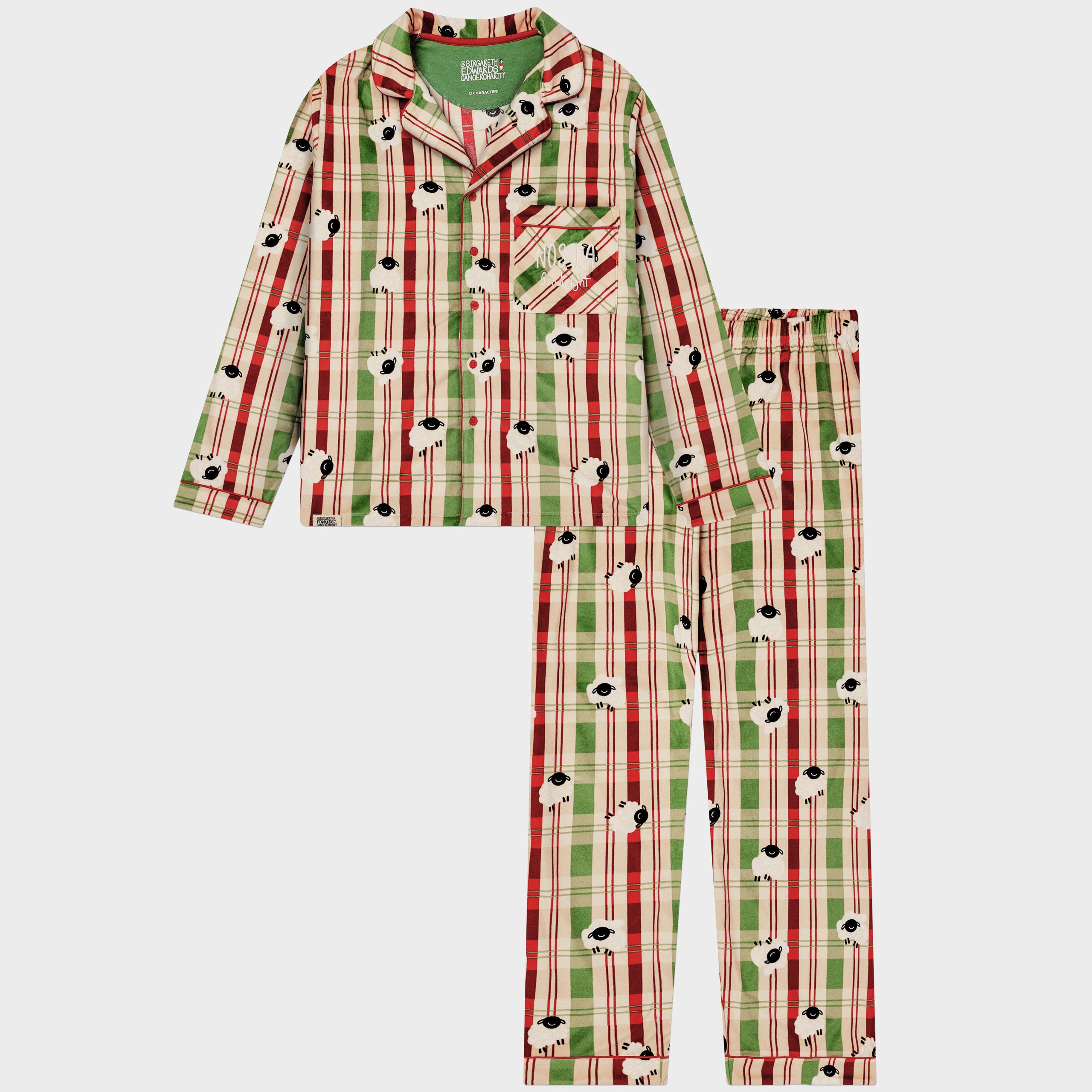 Sir Gareth Edwards Cancer Charity Mens Pyjamas