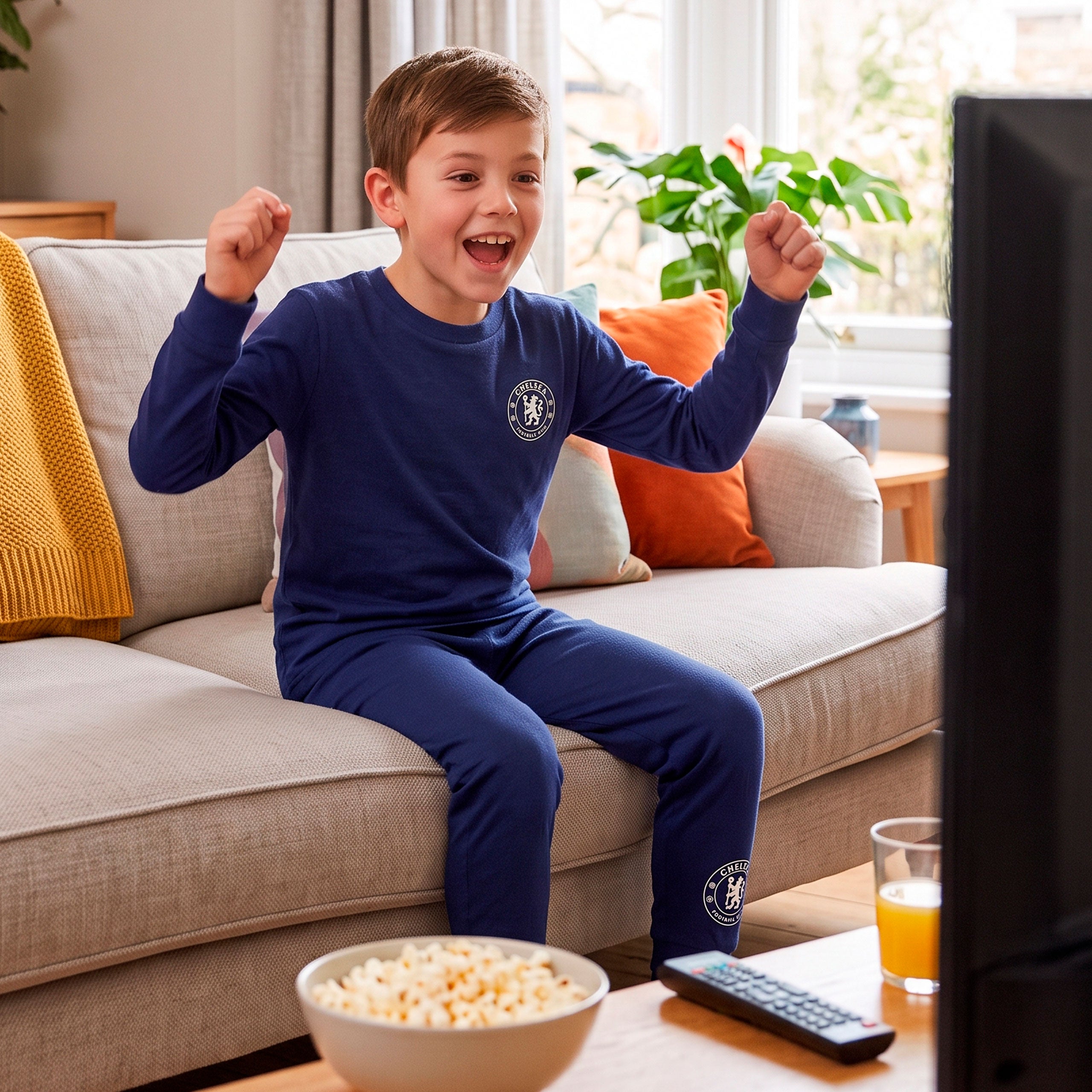 Chelsea Logo Football Pyjamas