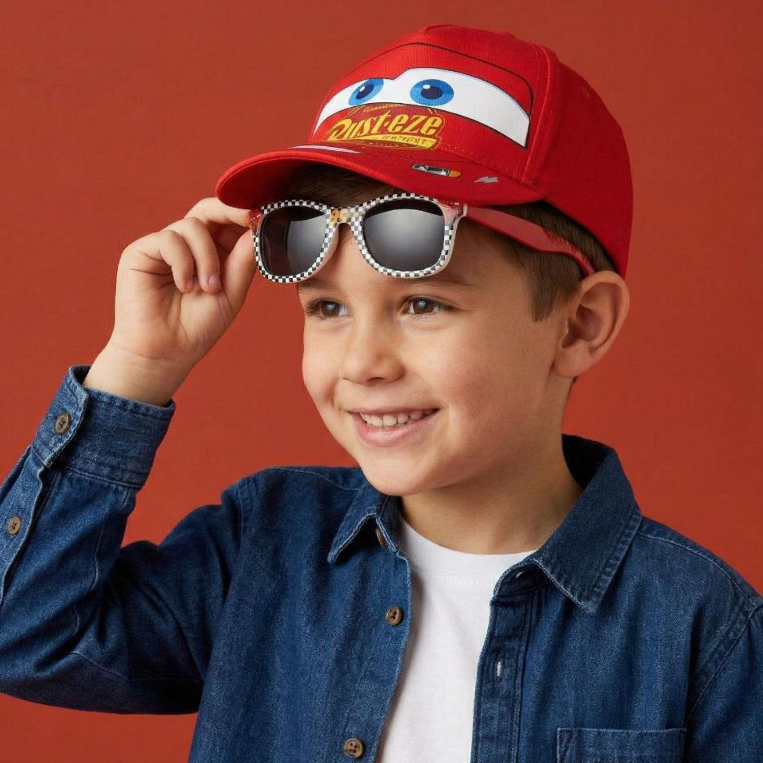 Disney Cars Sunglasses & Hat Set