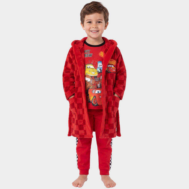 Disney Cars Pyjama And Dressing Gown Set