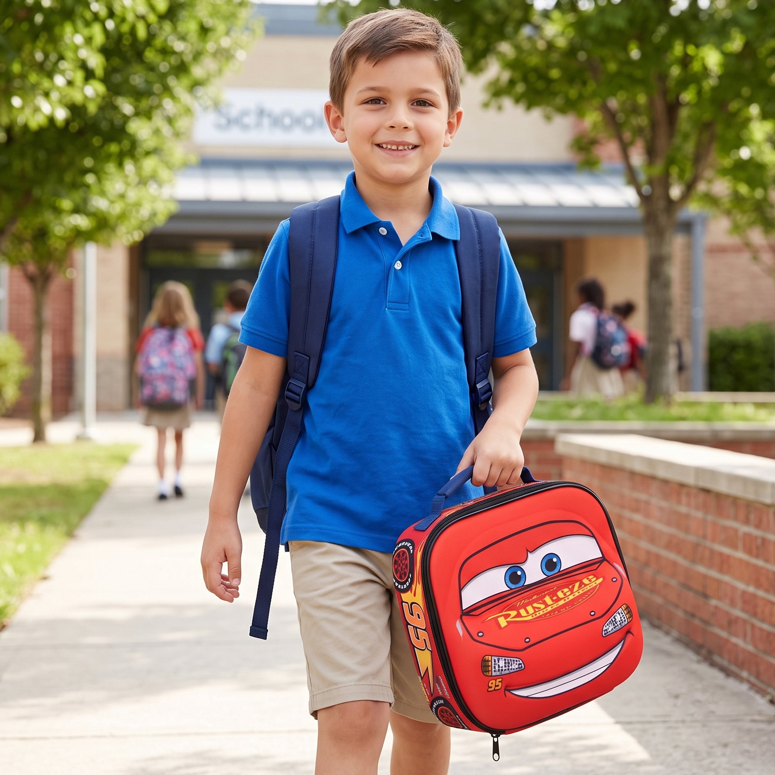 Disney Cars Lightning McQueen Lunch Bag