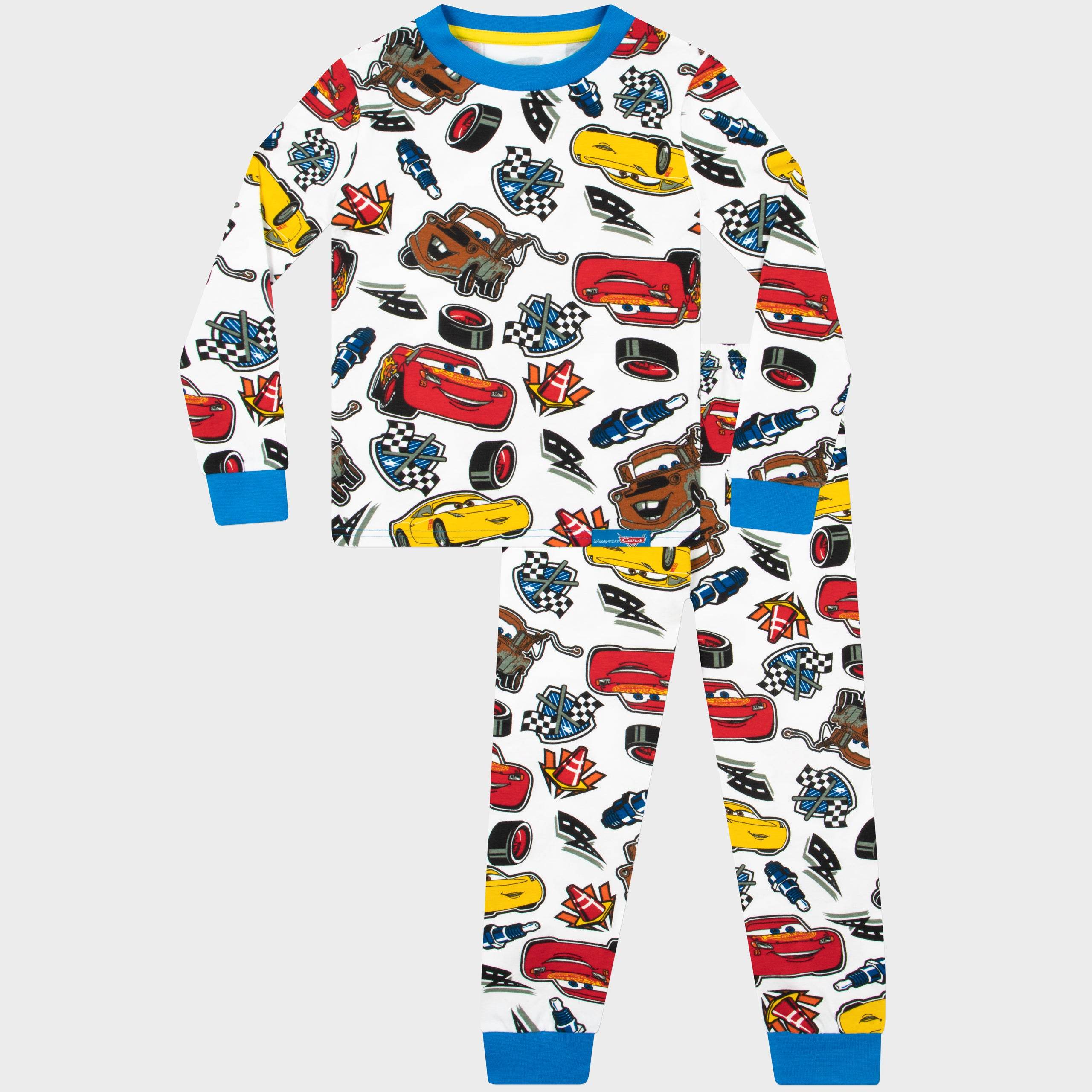 Disney Cars Pyjamas Snuggle Fit Boys Pyjamas - Main Image