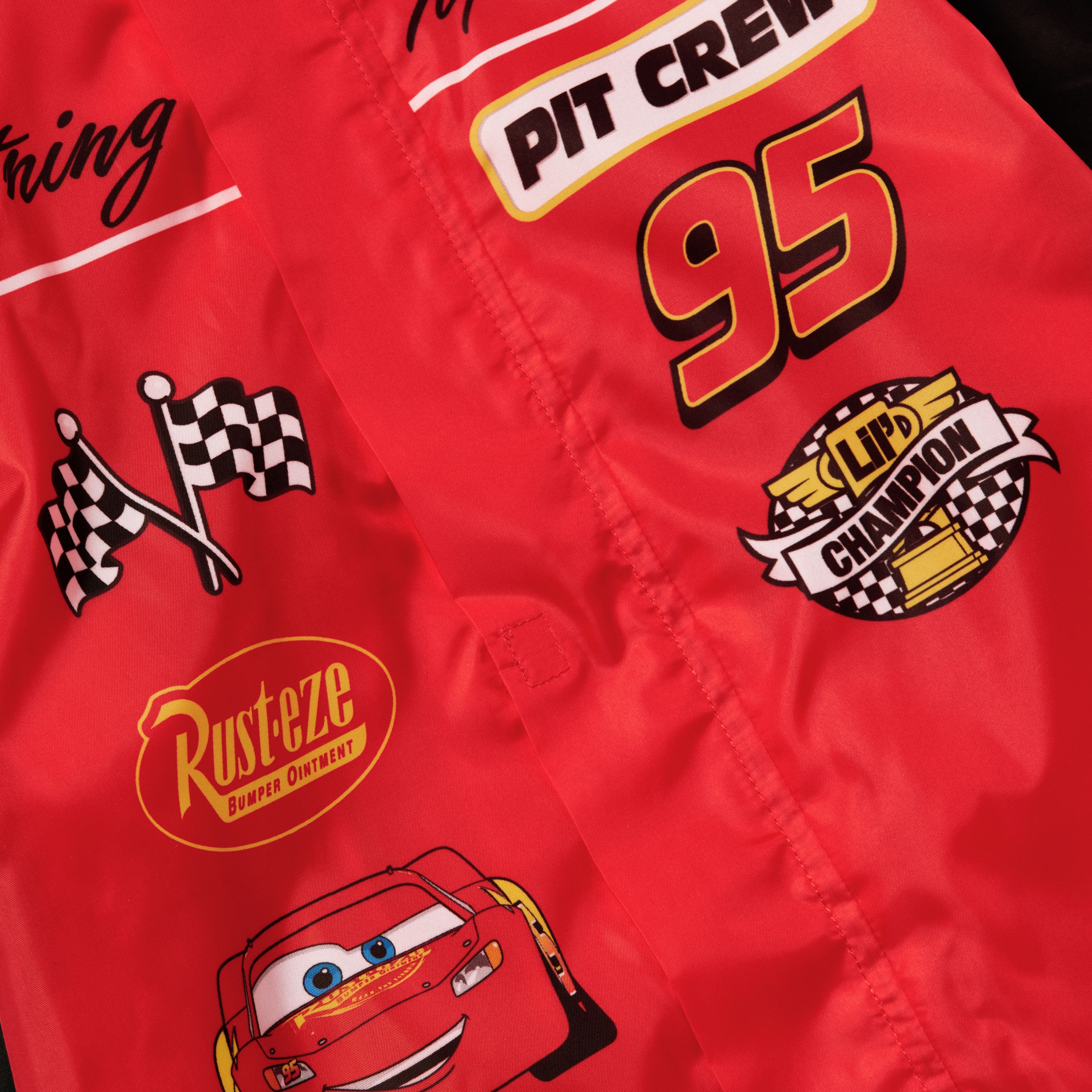 Disney Cars Lightning McQueen Fleece Lined Body Puddlesuit