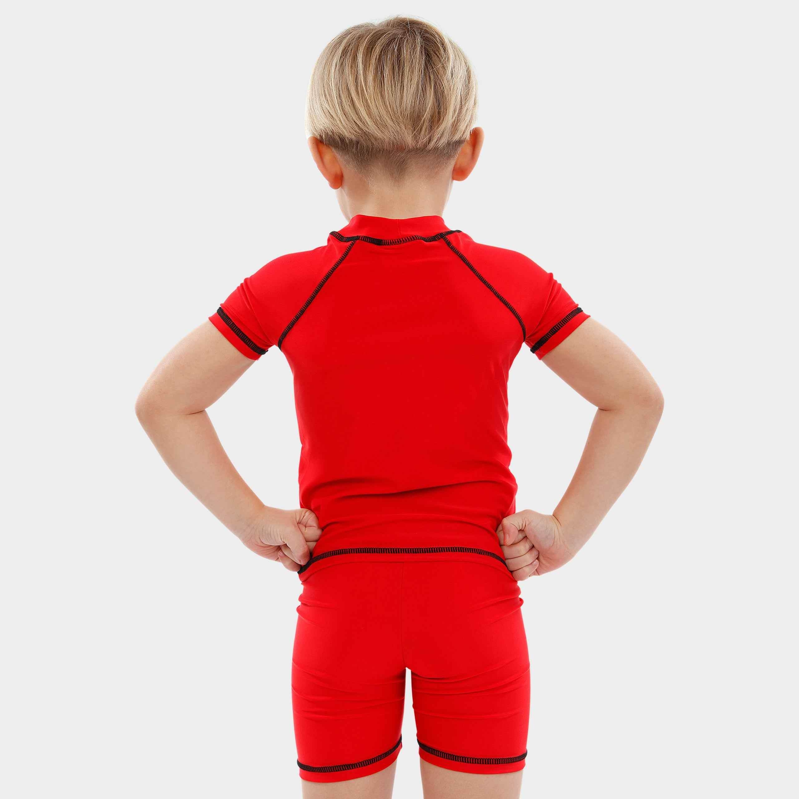 Maillot De Bain Boxer Cars Lightning McQueen - Officiel Disney - Polyester/élasthanne - Pour Enfants Garçons