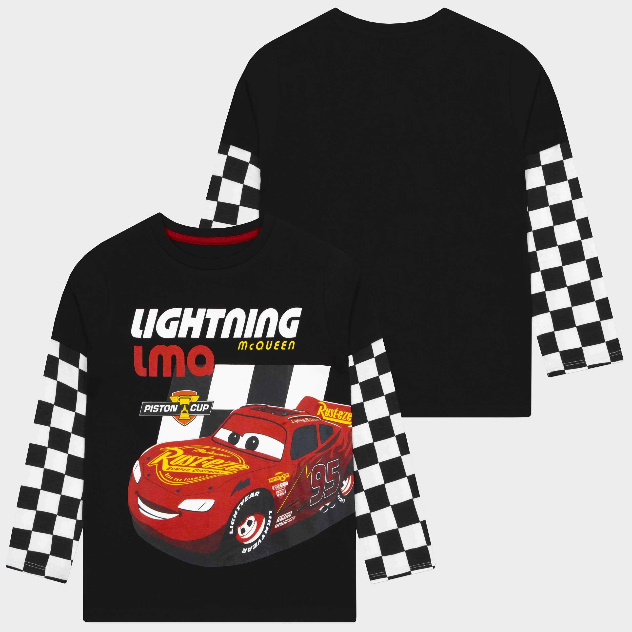 Disney Cars Long Sleeve T-Shirt - Lightning McQueen