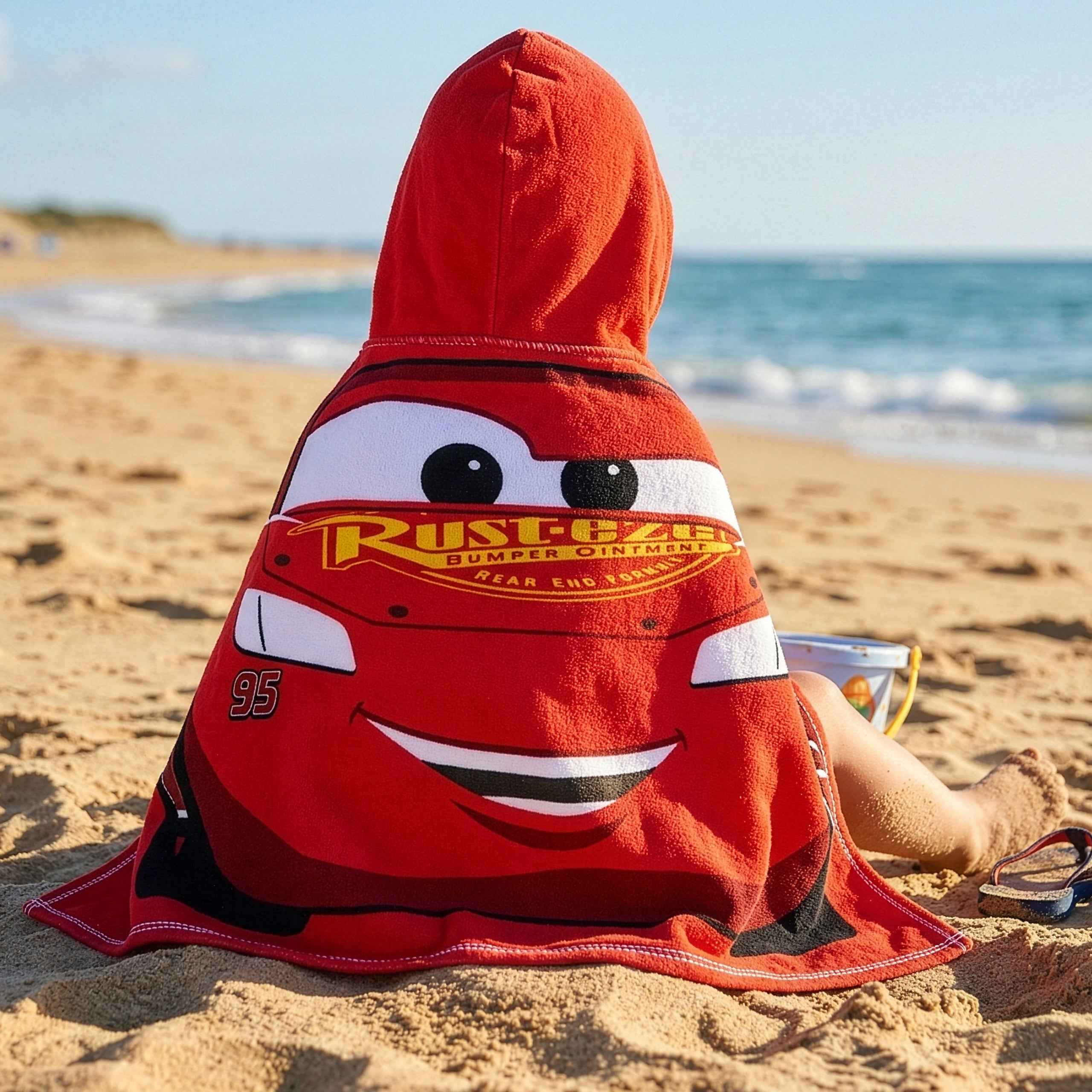 Disney Cars Towel Poncho