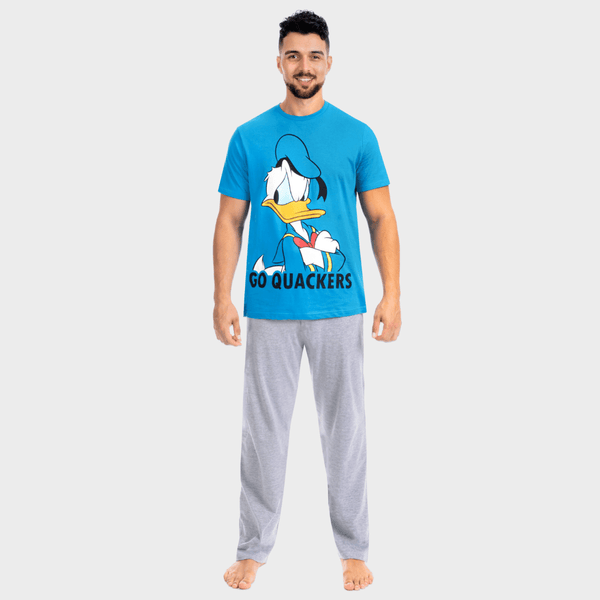 Mens Donald Duck Pyjamas Adults Character