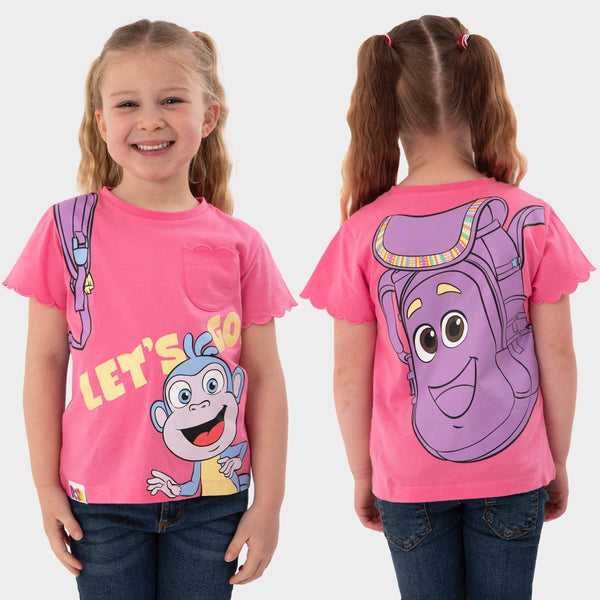 トップス DORA Dora Girls T-Shirt | Girls T-Shirts | Character.com